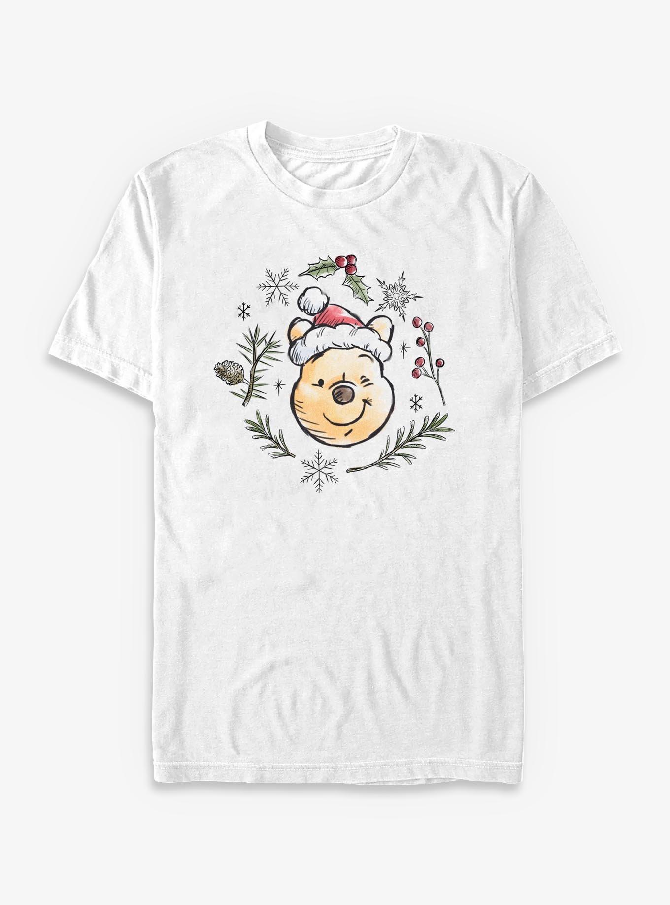 Disney Winnie The Pooh Christmas Pooh T-Shirt, , hi-res
