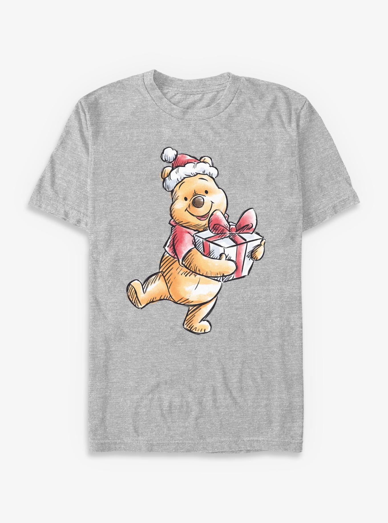 Disney Winnie The Pooh Christmas Gift T-Shirt