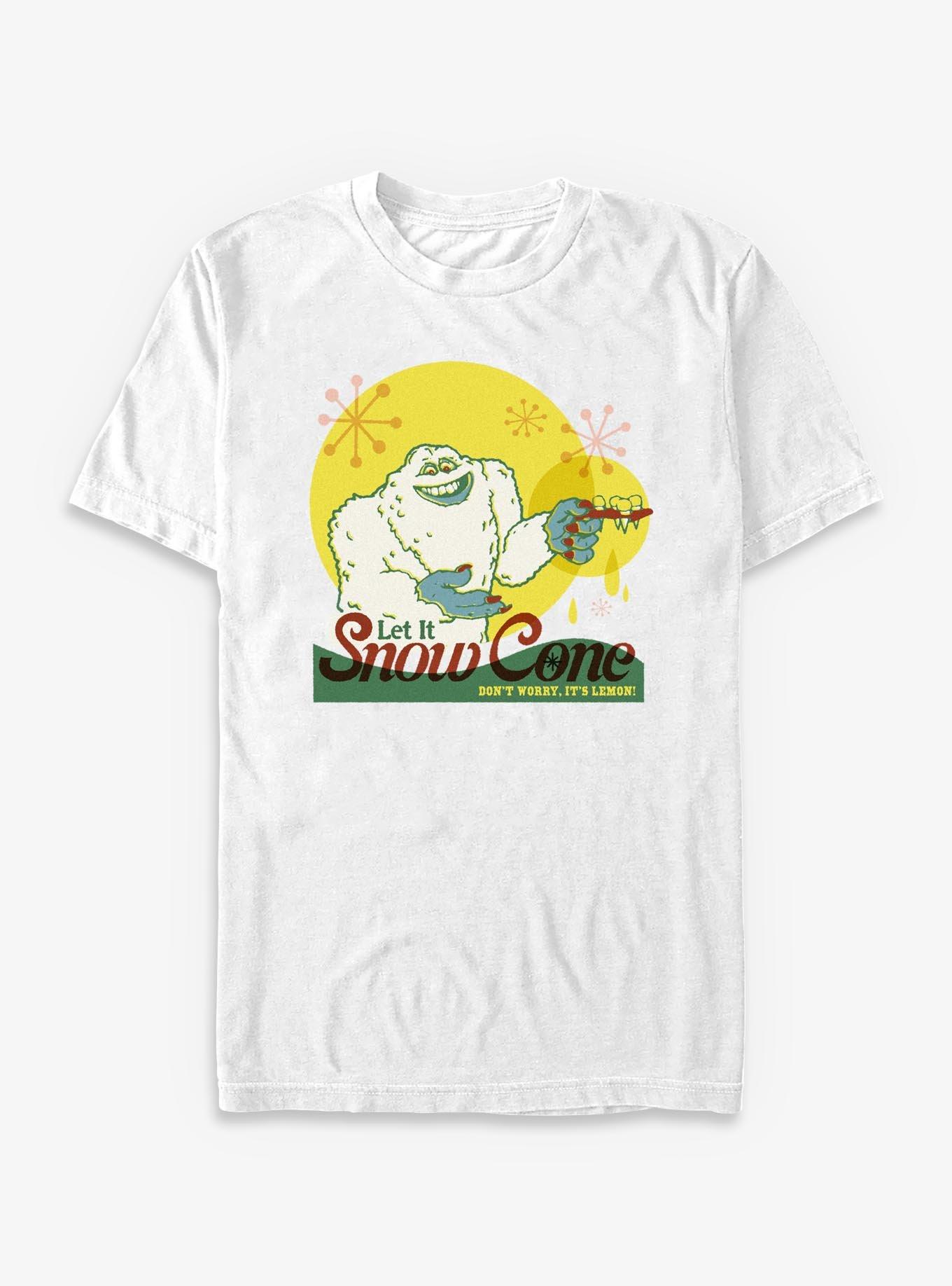 Disney Pixar Monsters University Let It Snow Cones T-Shirt, WHITE, hi-res