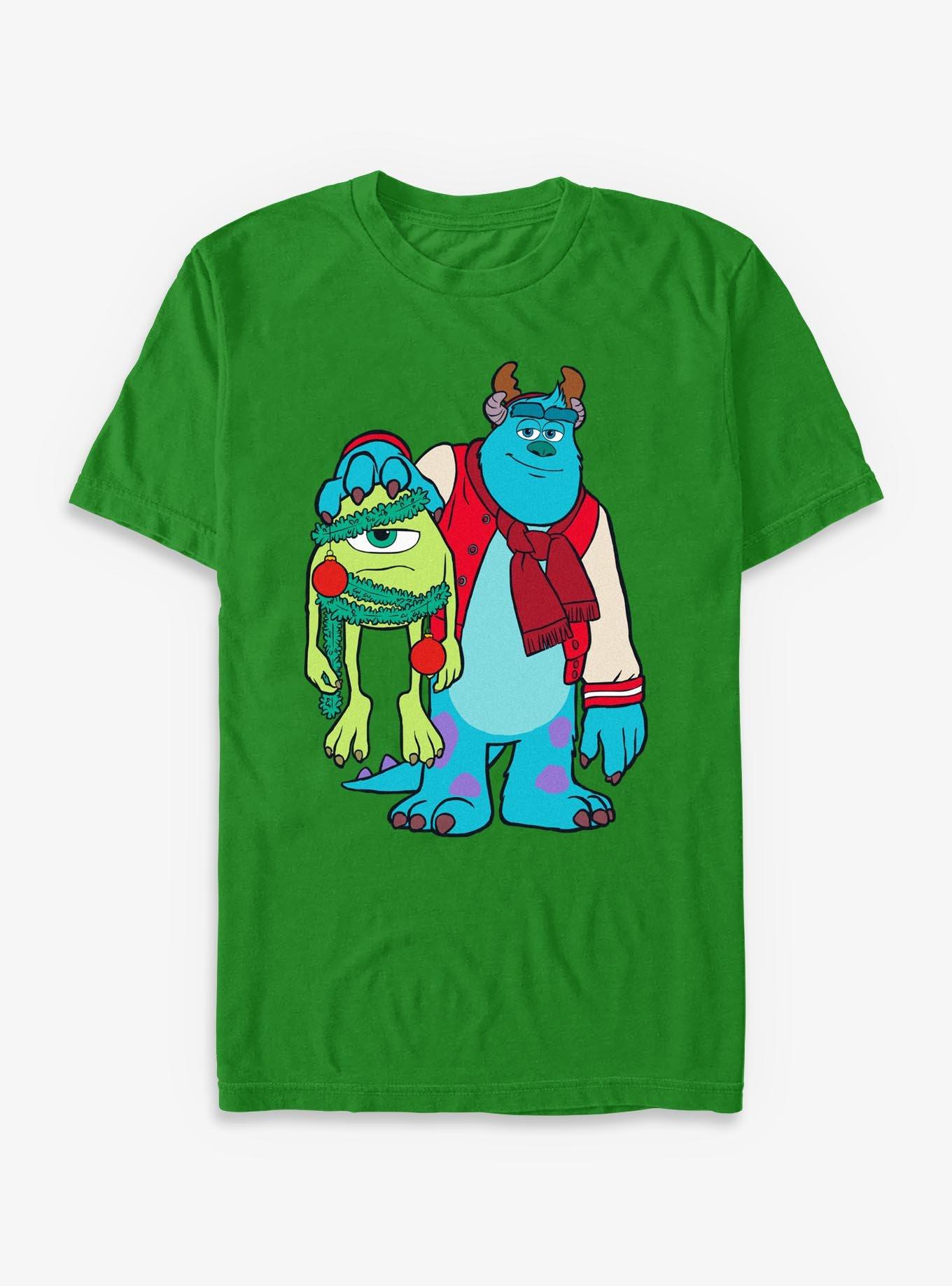 Disney Pixar Monsters University Sully And Mike Christmas T-Shirt, , hi-res