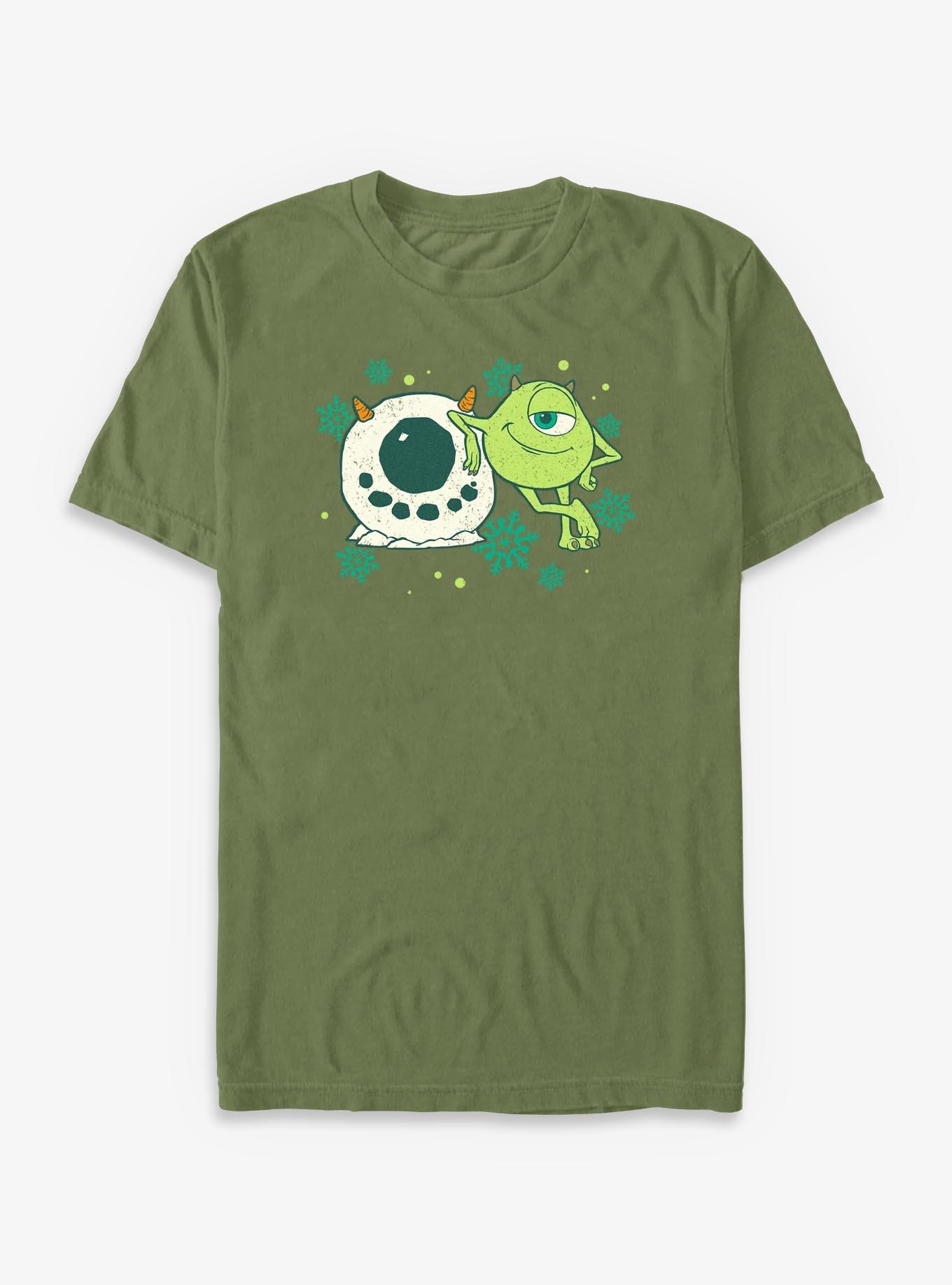 Disney Pixar Monsters University Mike Snowman T-Shirt, , hi-res
