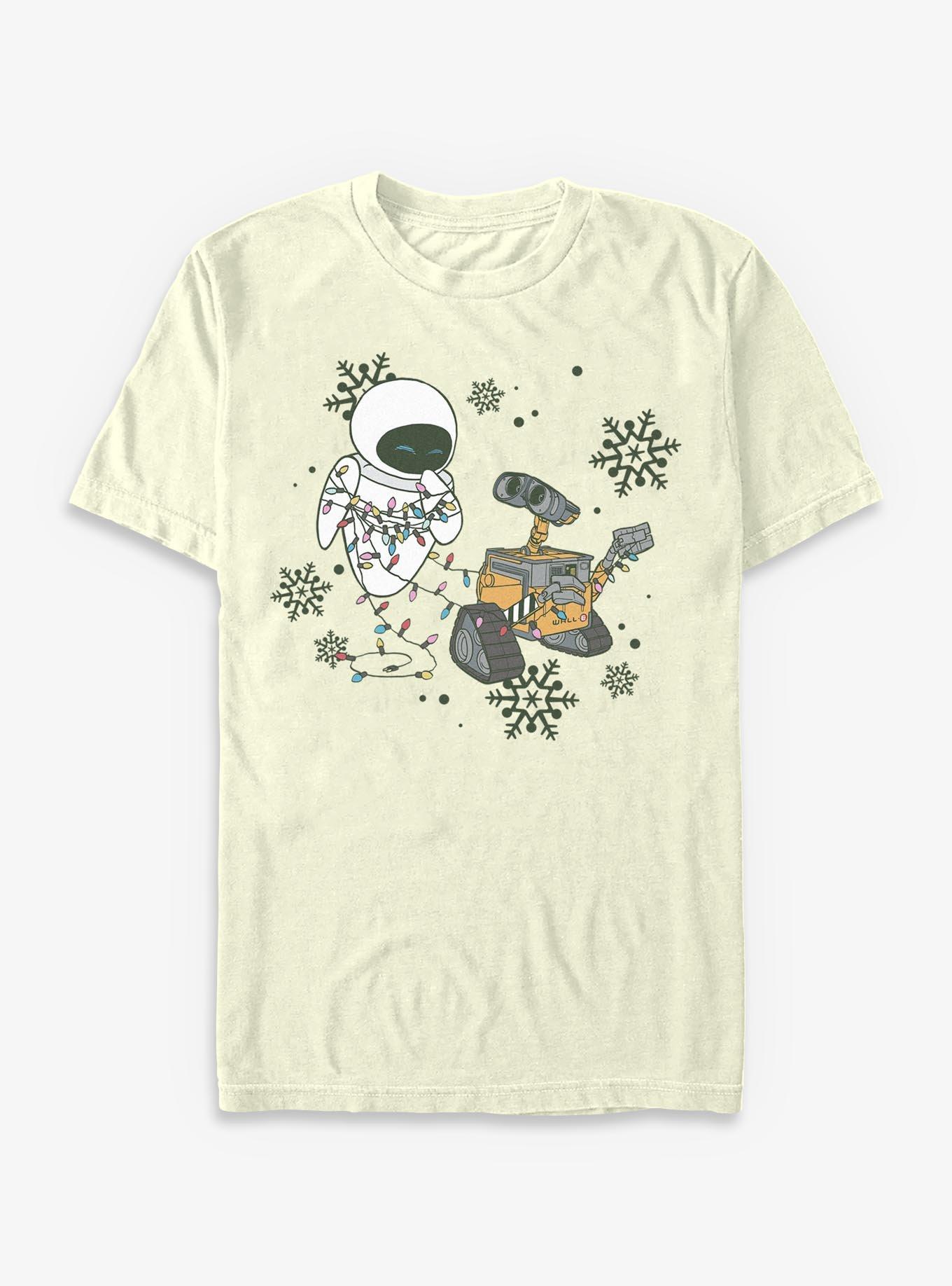 Disney Pixar Wall-E and Eve Snowflake Sweeties T-Shirt