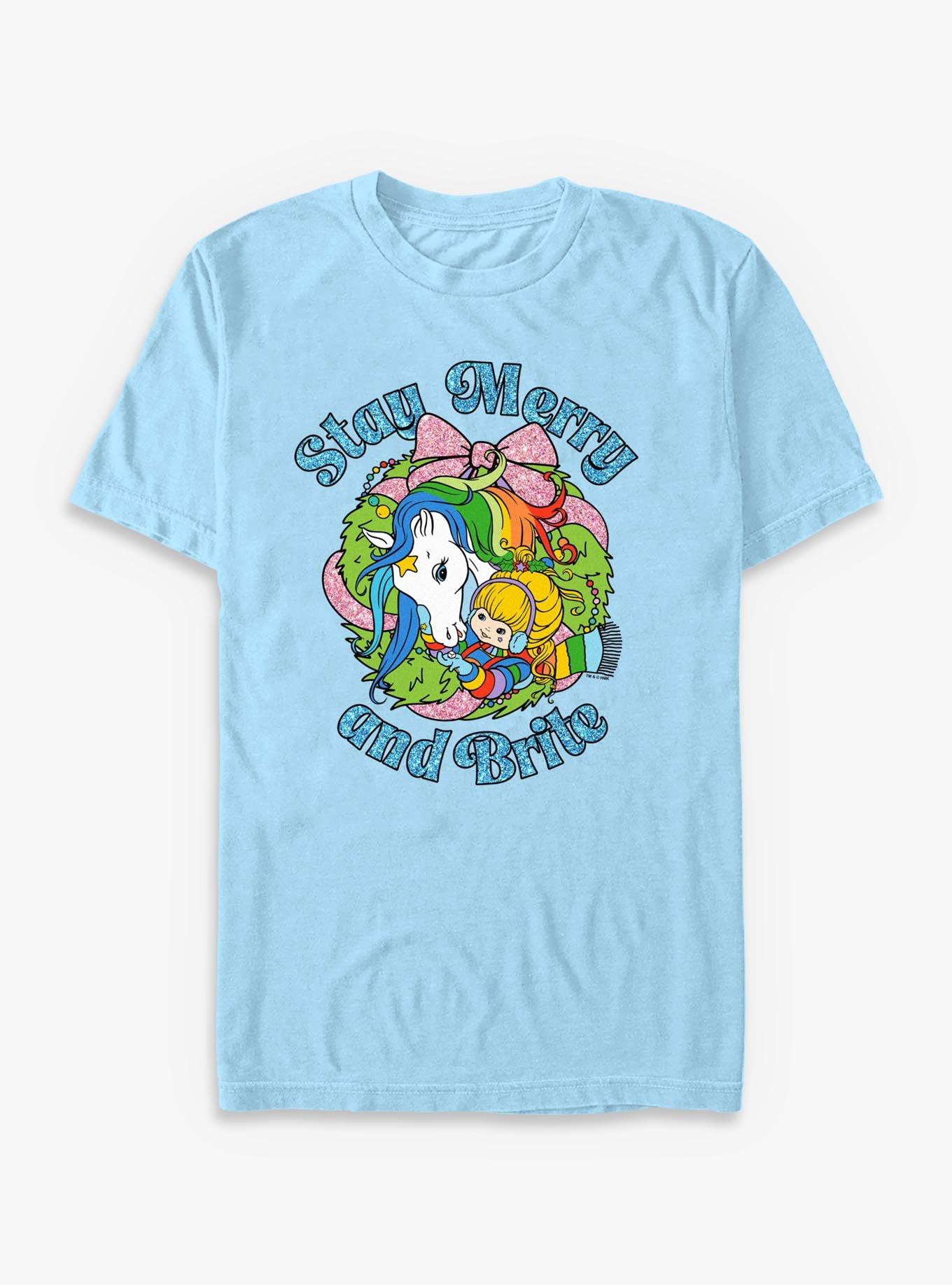 Rainbow Brite Stay Merry And Brite T-Shirt, , hi-res