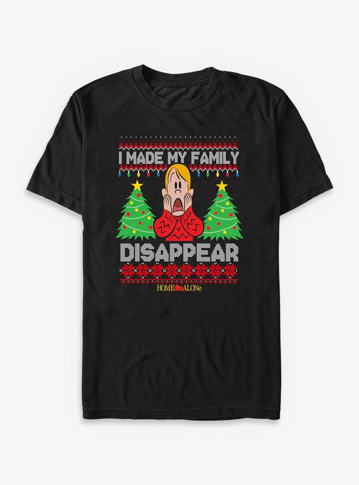 Home Alone Kevin Made Family Disappear T-Shirt