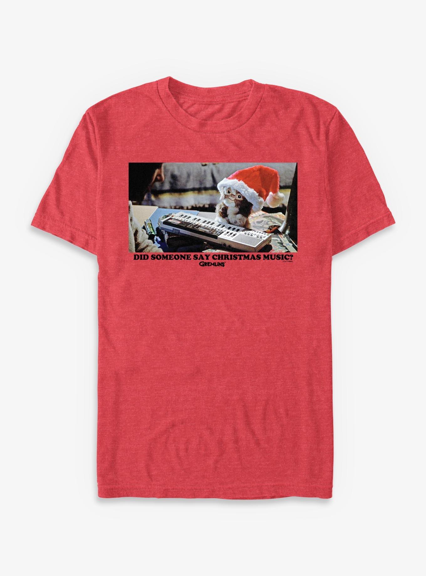 Gremlins Did Someone Say Christmas Music T-Shirt, , hi-res