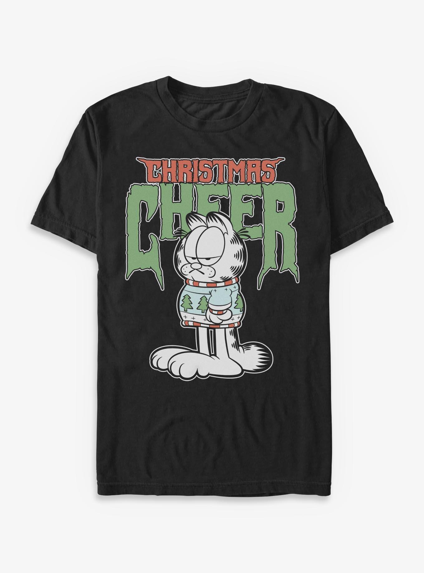Garfield Metal Christmas Cheer T-Shirt