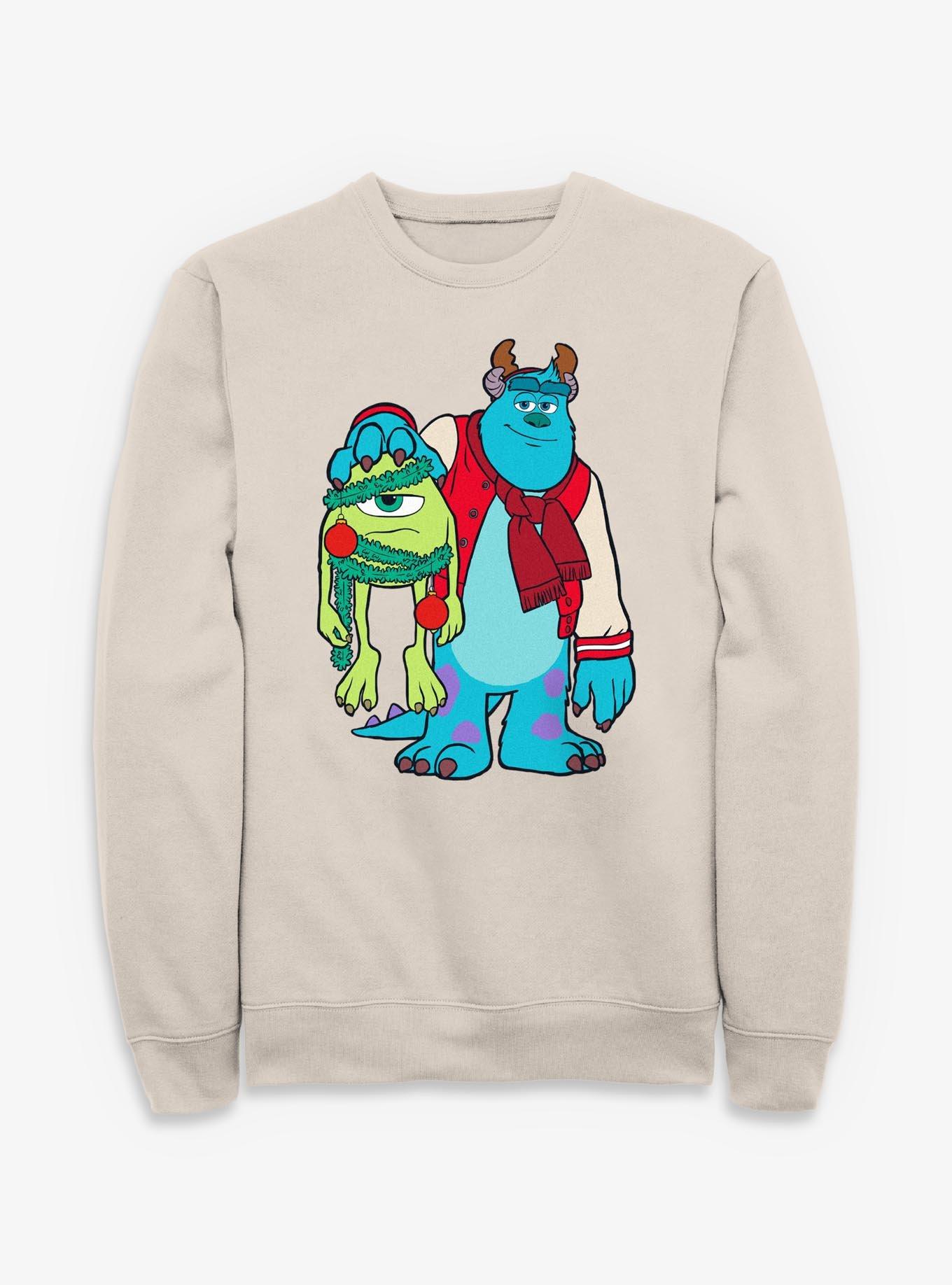 Disney Pixar Monsters University Sully And Mike Christmas Sweatshirt