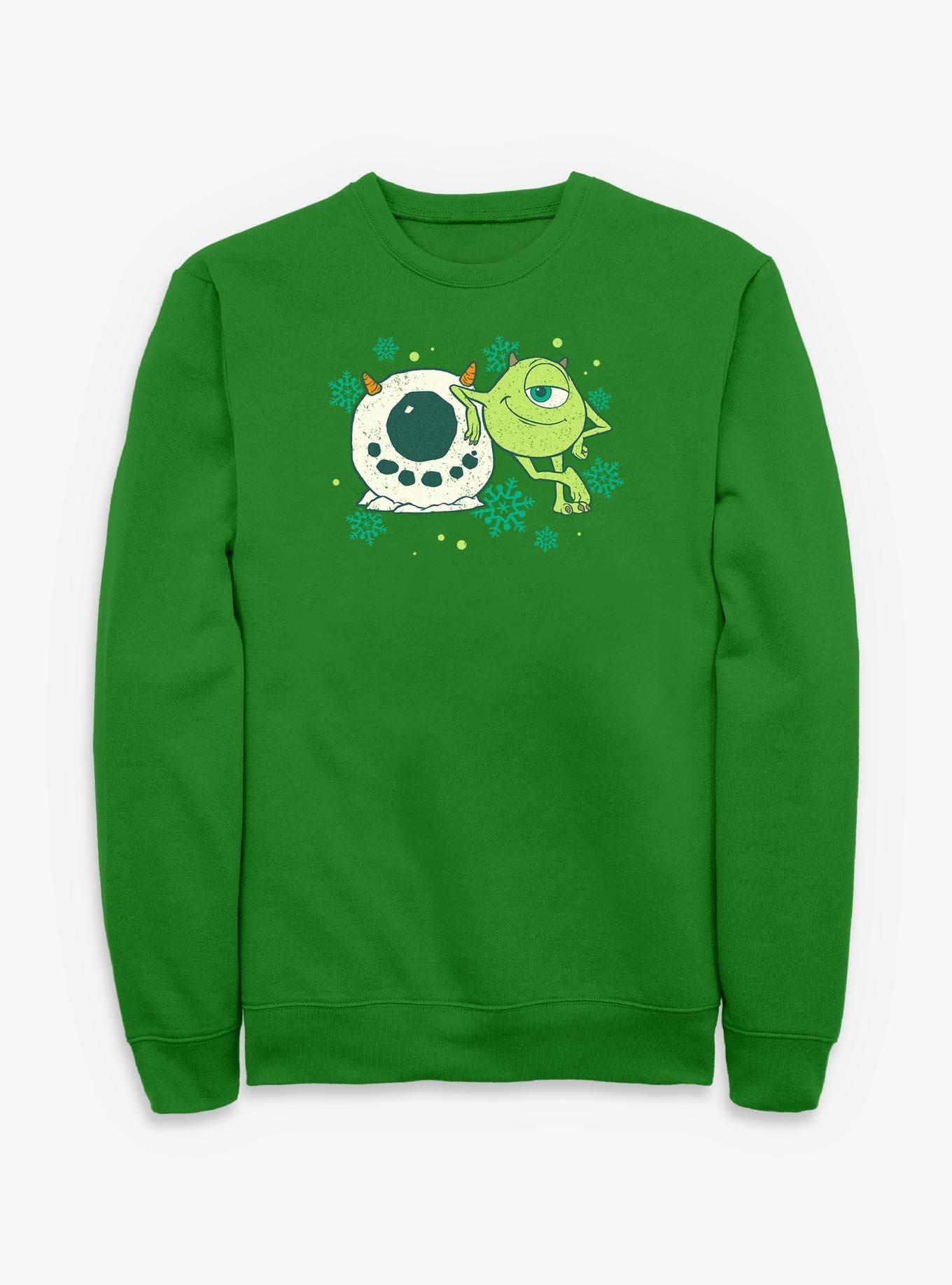 Disney Pixar Monsters University Mike Snowman Sweatshirt, , hi-res