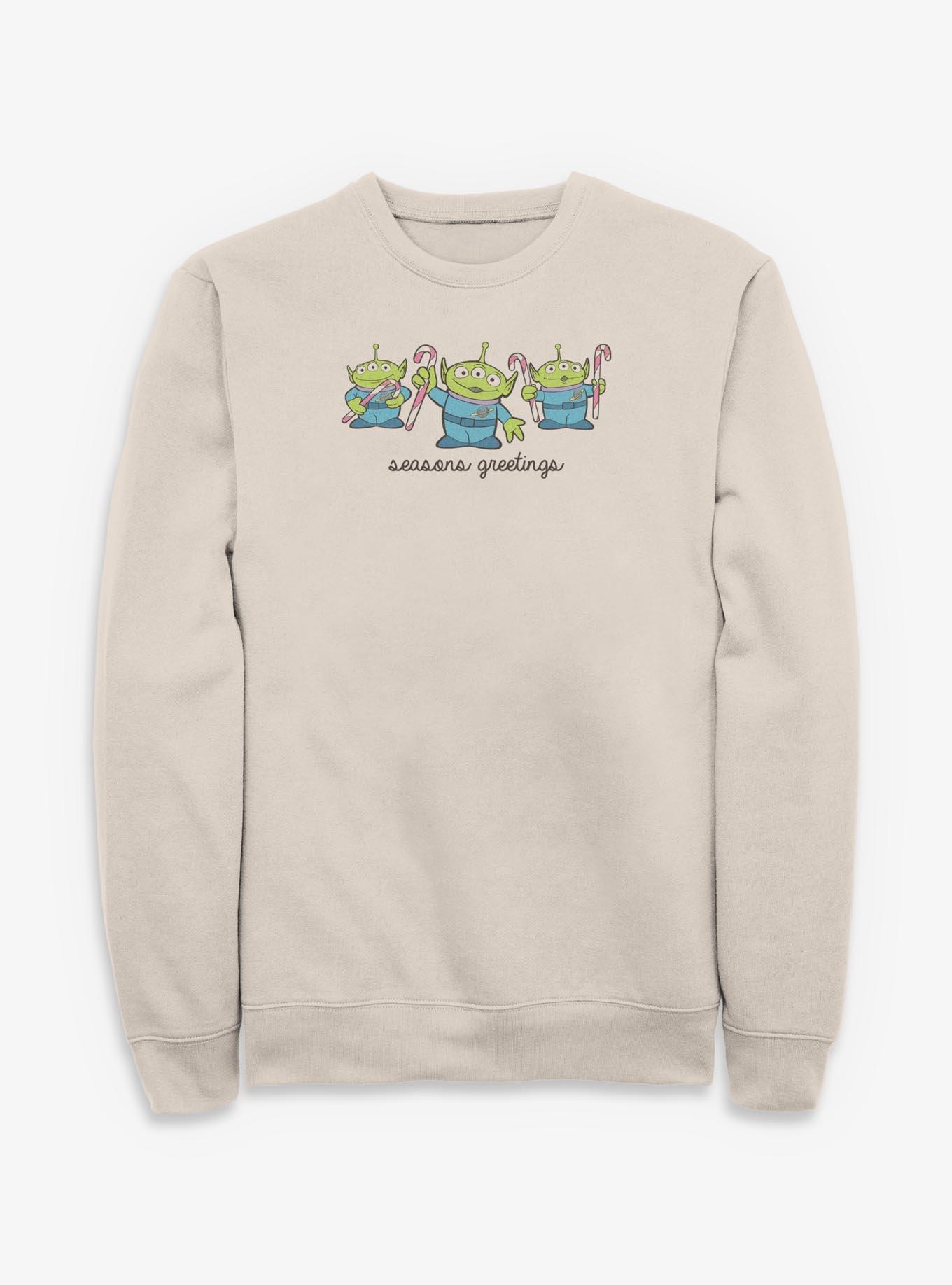 Disney Pixar Toy Story Seasons Greetings Aliens Sweatshirt, , hi-res