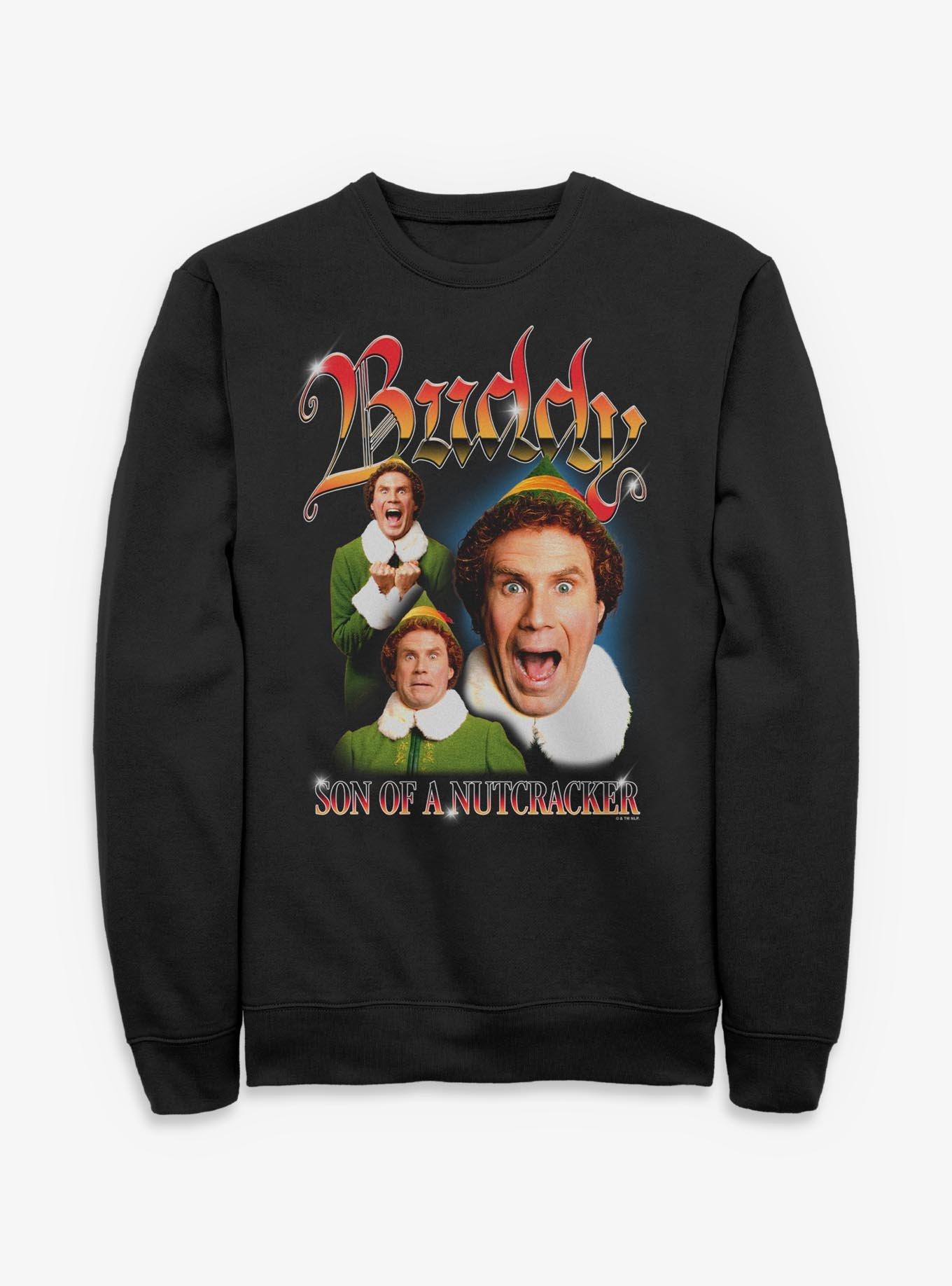Elf Buddy Face Expressions Sweatshirt, , hi-res