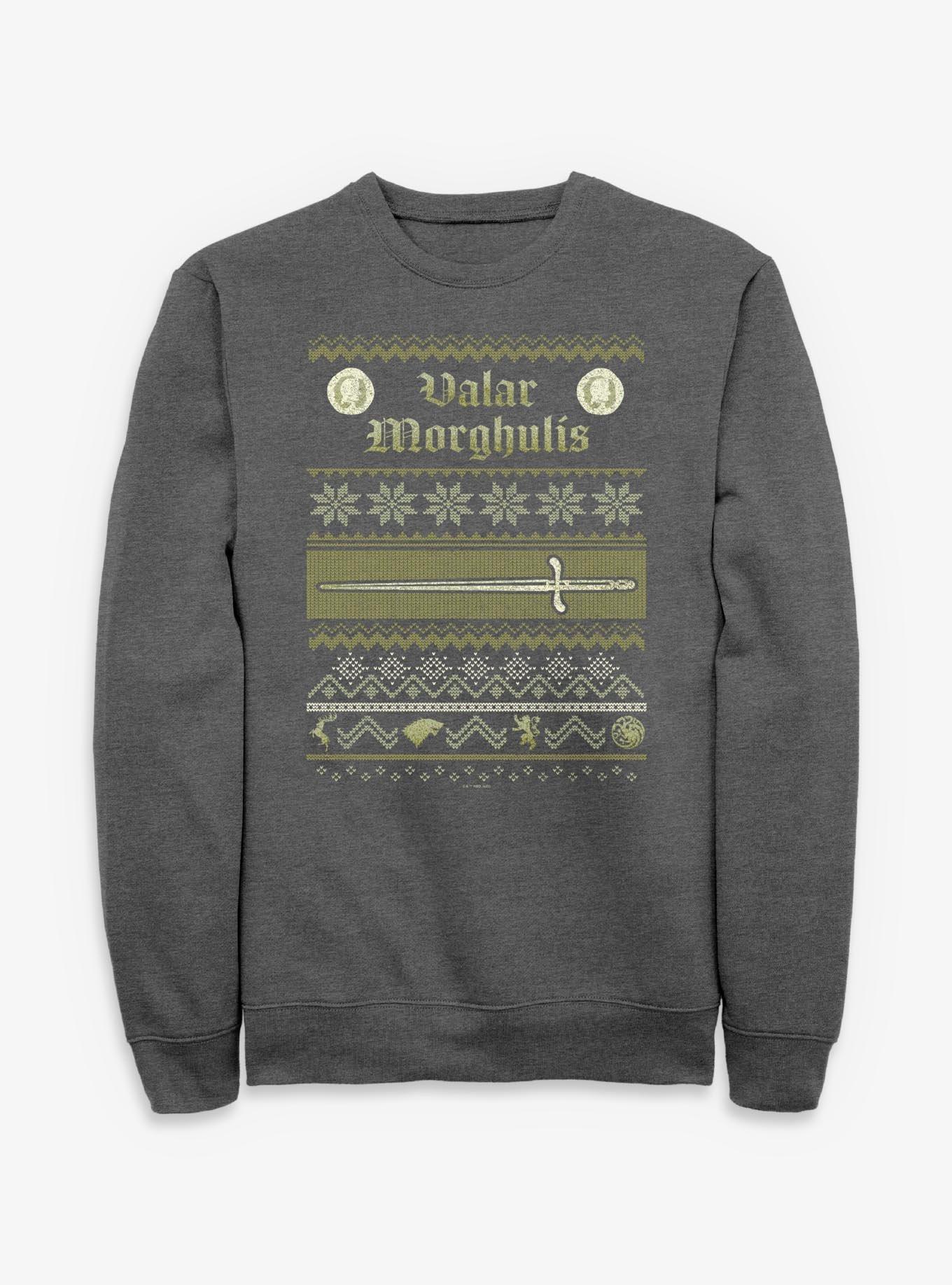Game Of Thrones Valar Morghulis Ugly Sweater Sweatshirt, , hi-res