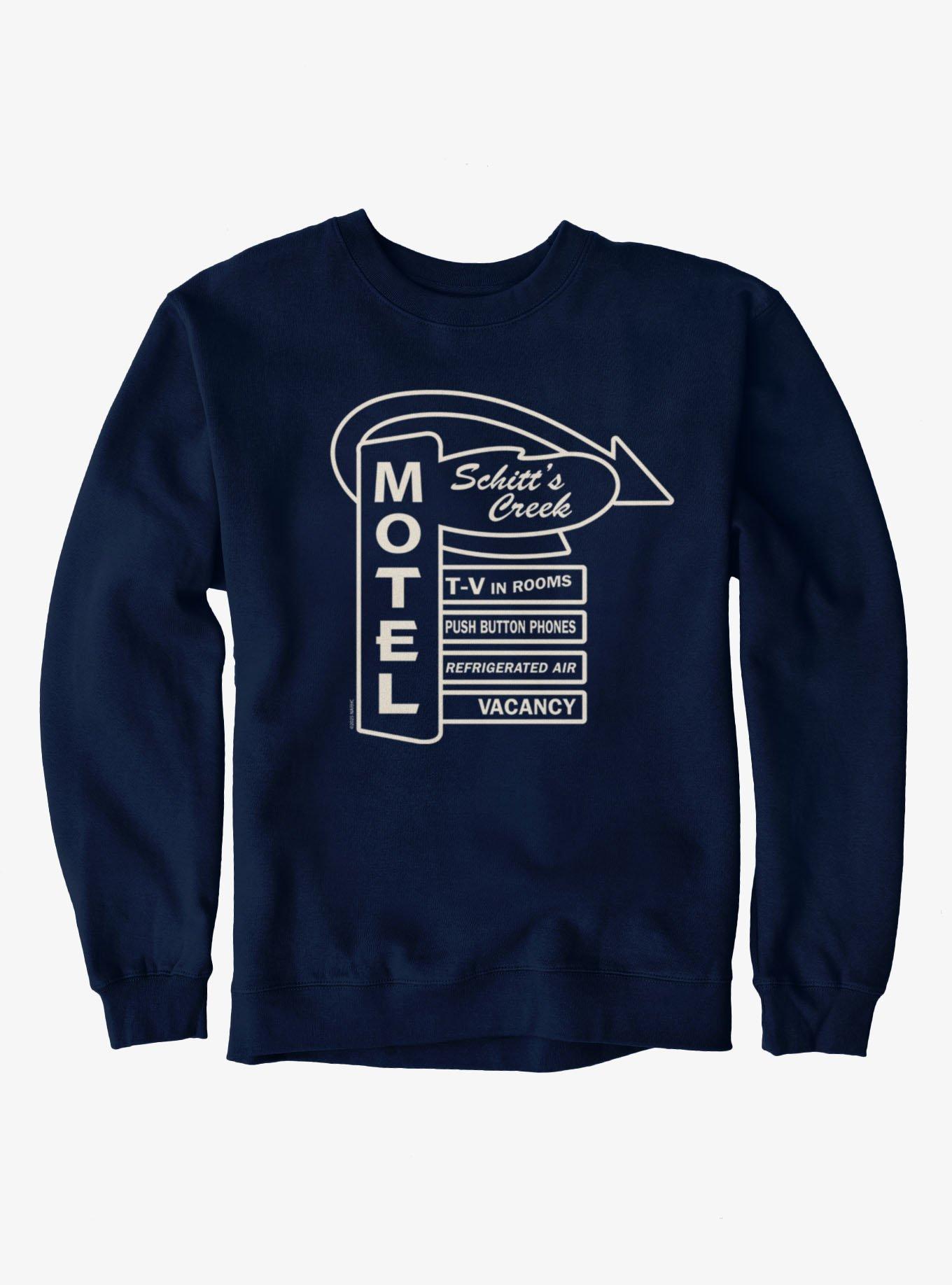 Schitt's Creek Motel Crew Sweatshirt