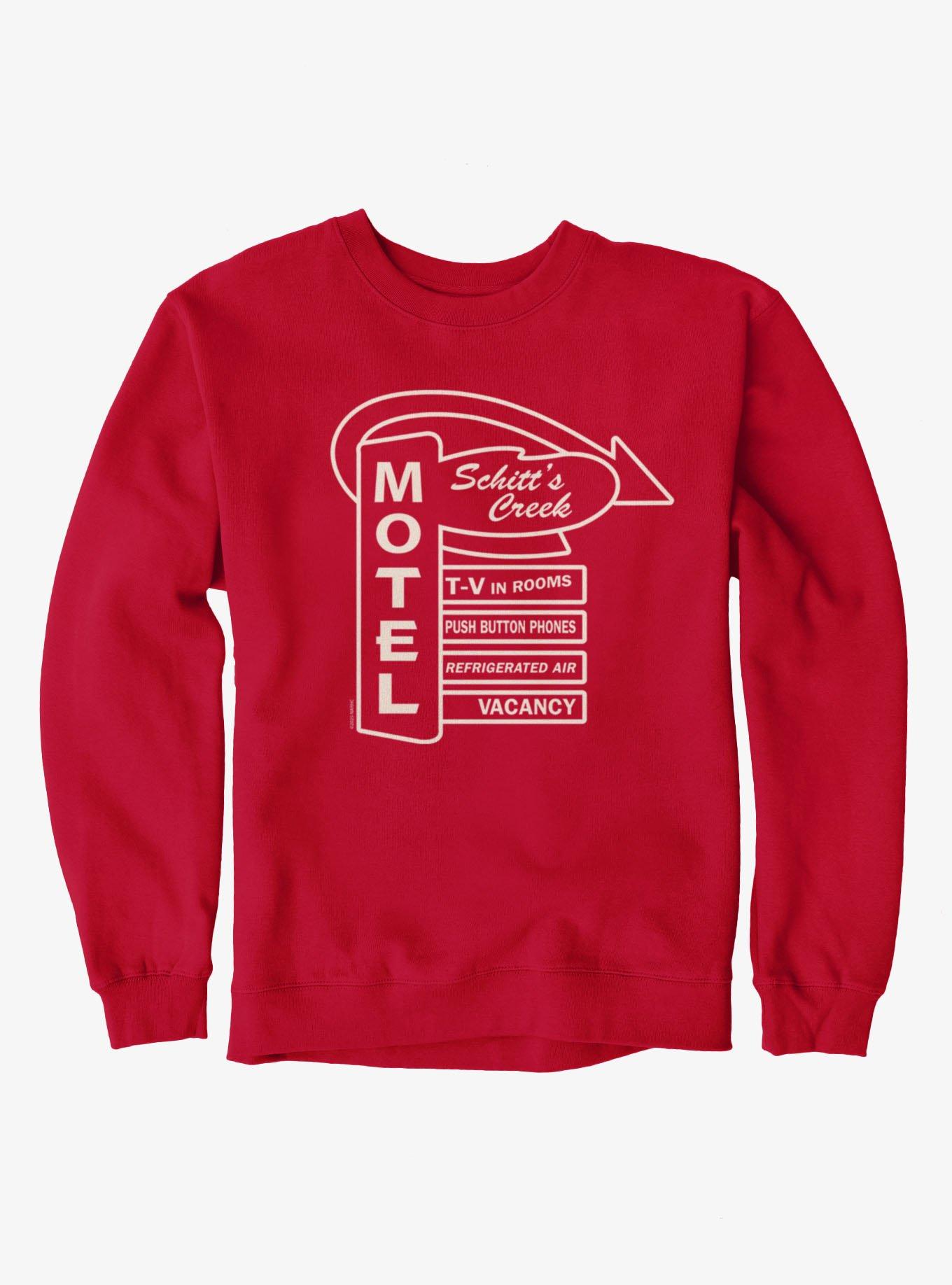 Schitt's Creek Motel Crew Sweatshirt