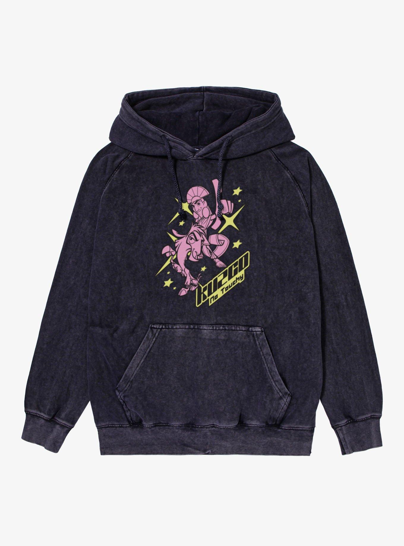 Disney The Emperor's New Groove Kuzco No Touchy Mineral Wash Hoodie, , hi-res