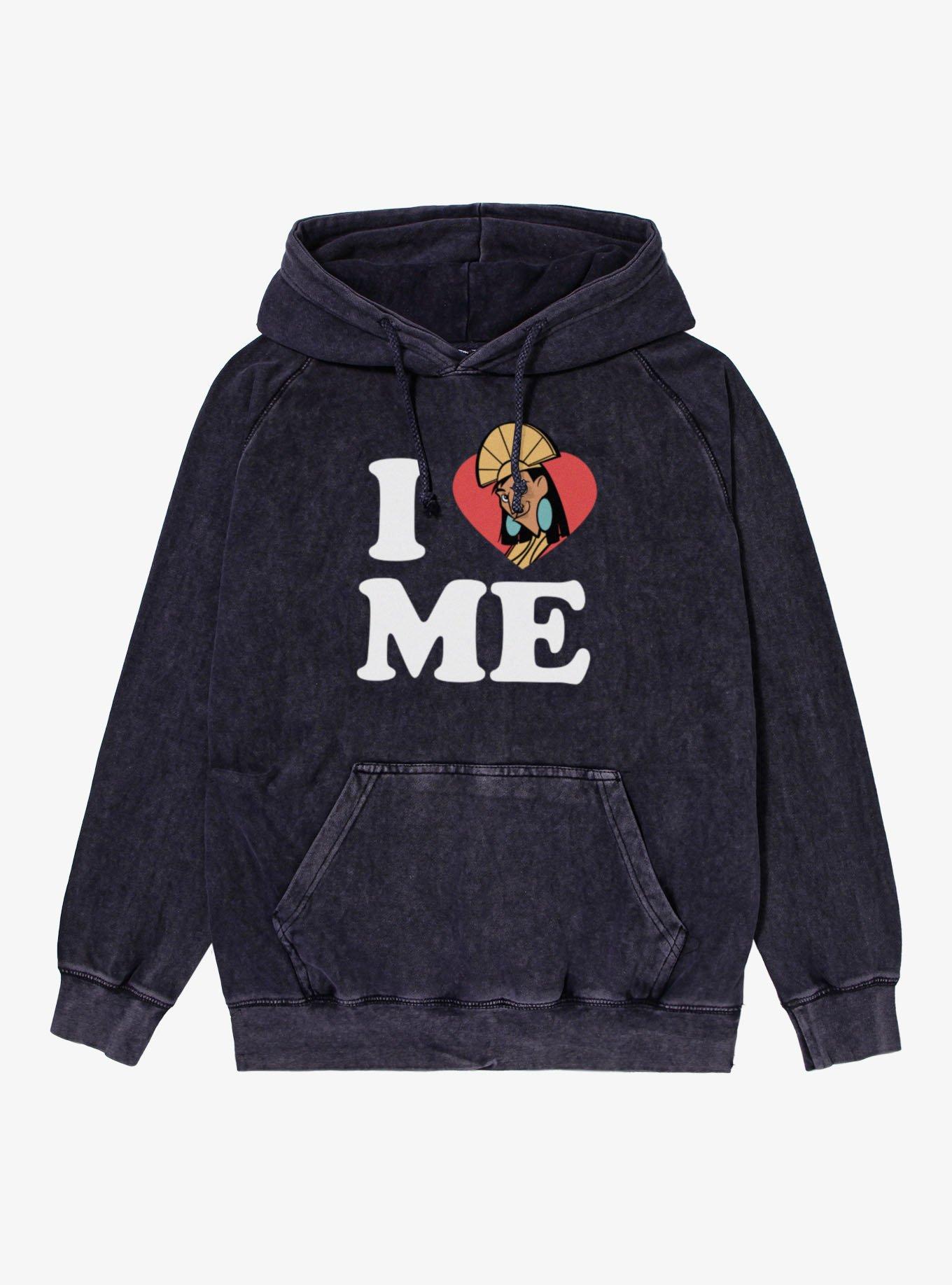 Disney The Emperor's New Groove Kuzco I Love Me Mineral Wash Hoodie