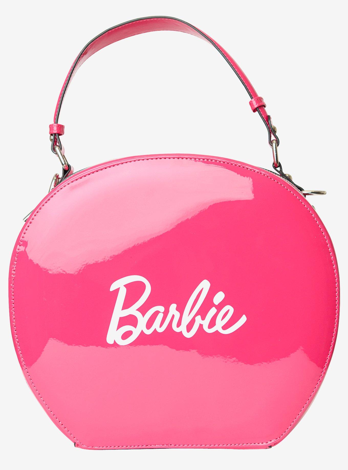 Barbie x Unique Vintage Pink Leatherette Circle Bag, , hi-res