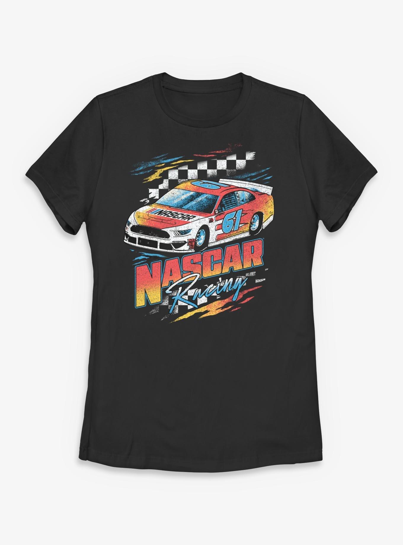 NASCAR Racing Checkers Womens T-Shirt, , hi-res