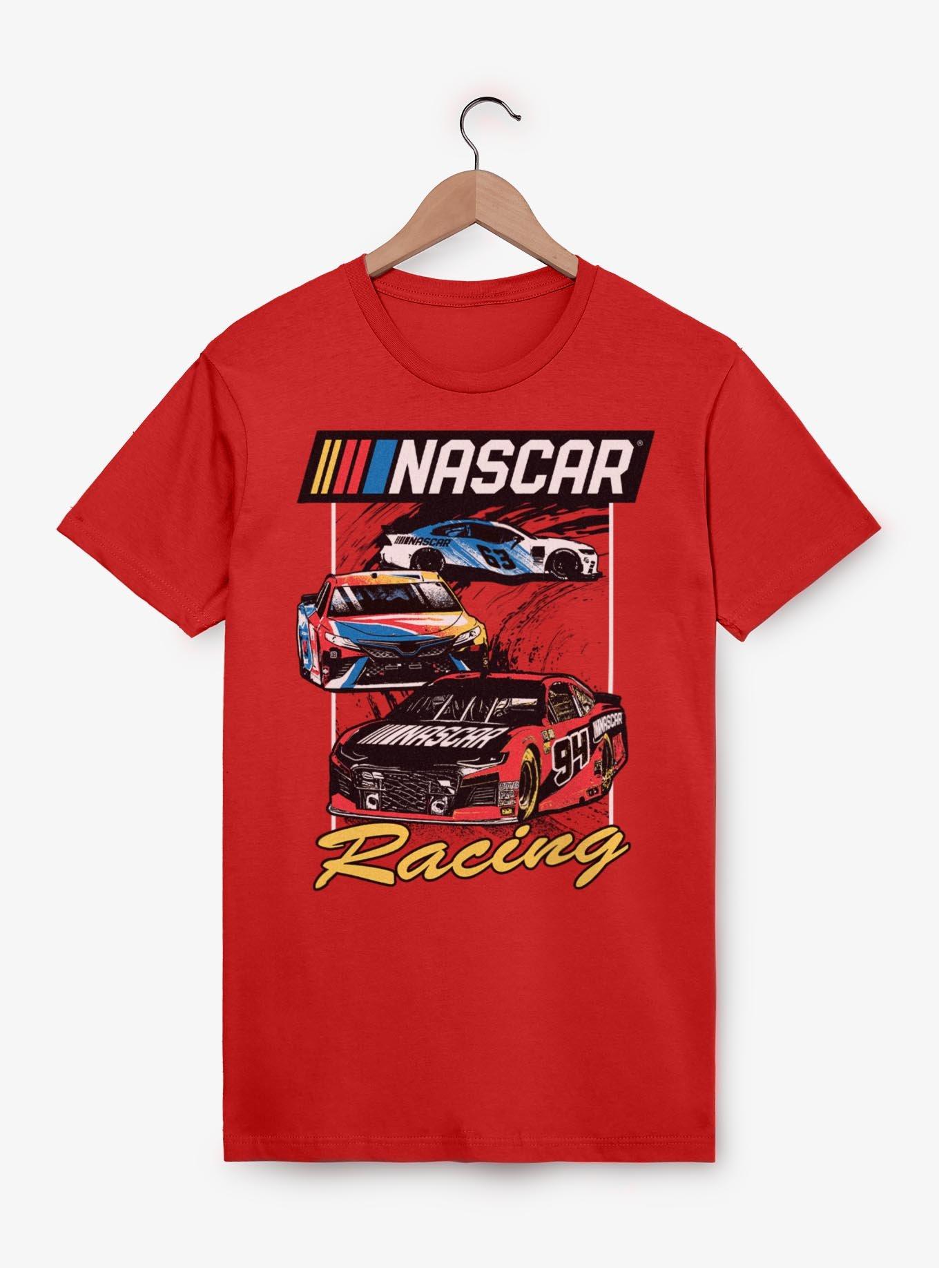 NASCAR Racing Cars Retro T-Shirt, , hi-res