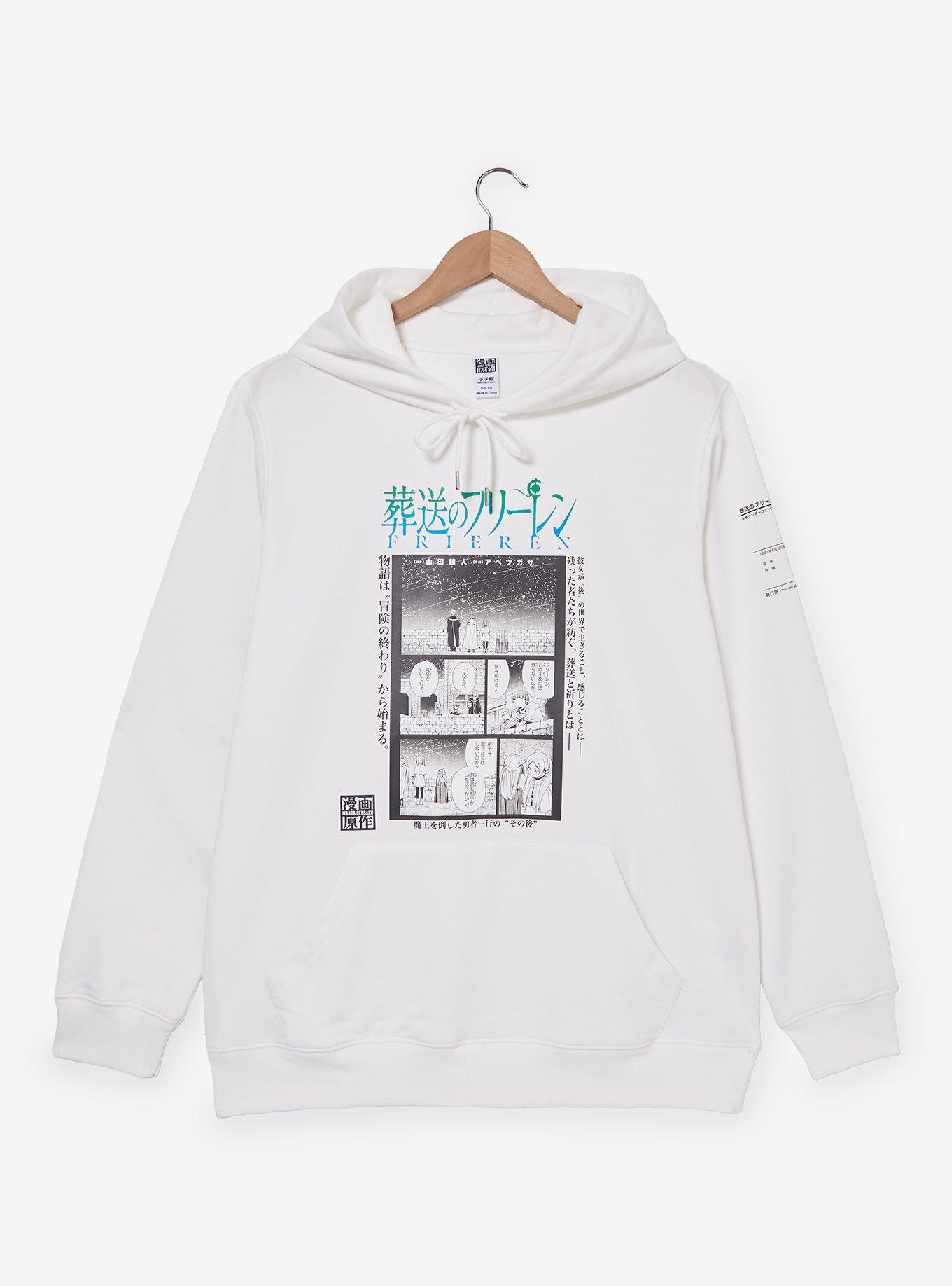 Frieren: Beyond Journey's End Manga Panel Hoodie - BoxLunch Exclusive, , hi-res