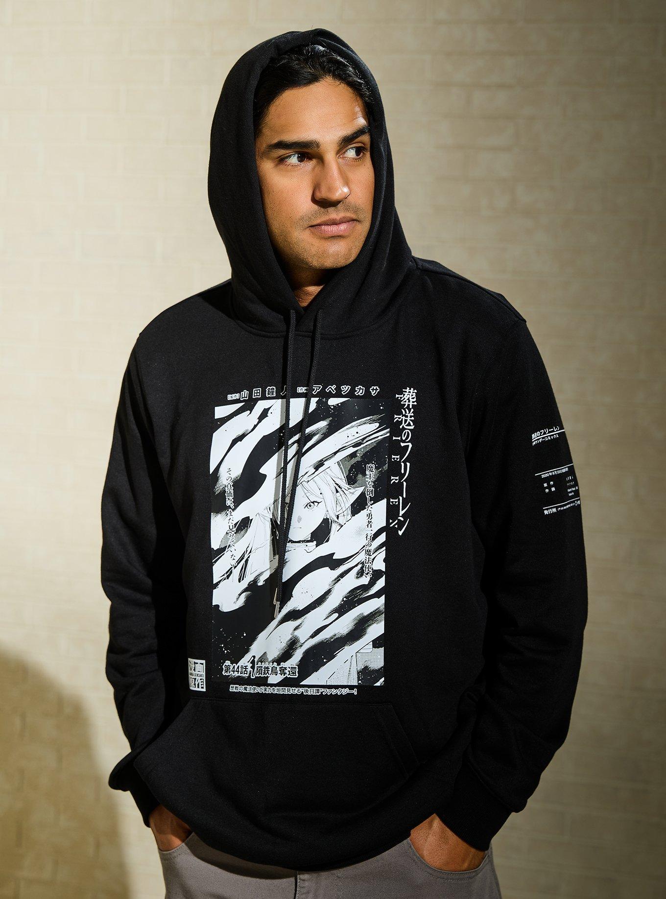 Frieren: Beyond Journey's End Tonal Frieren Manga Portrait Hoodie - BoxLunch Exclusive, , hi-res