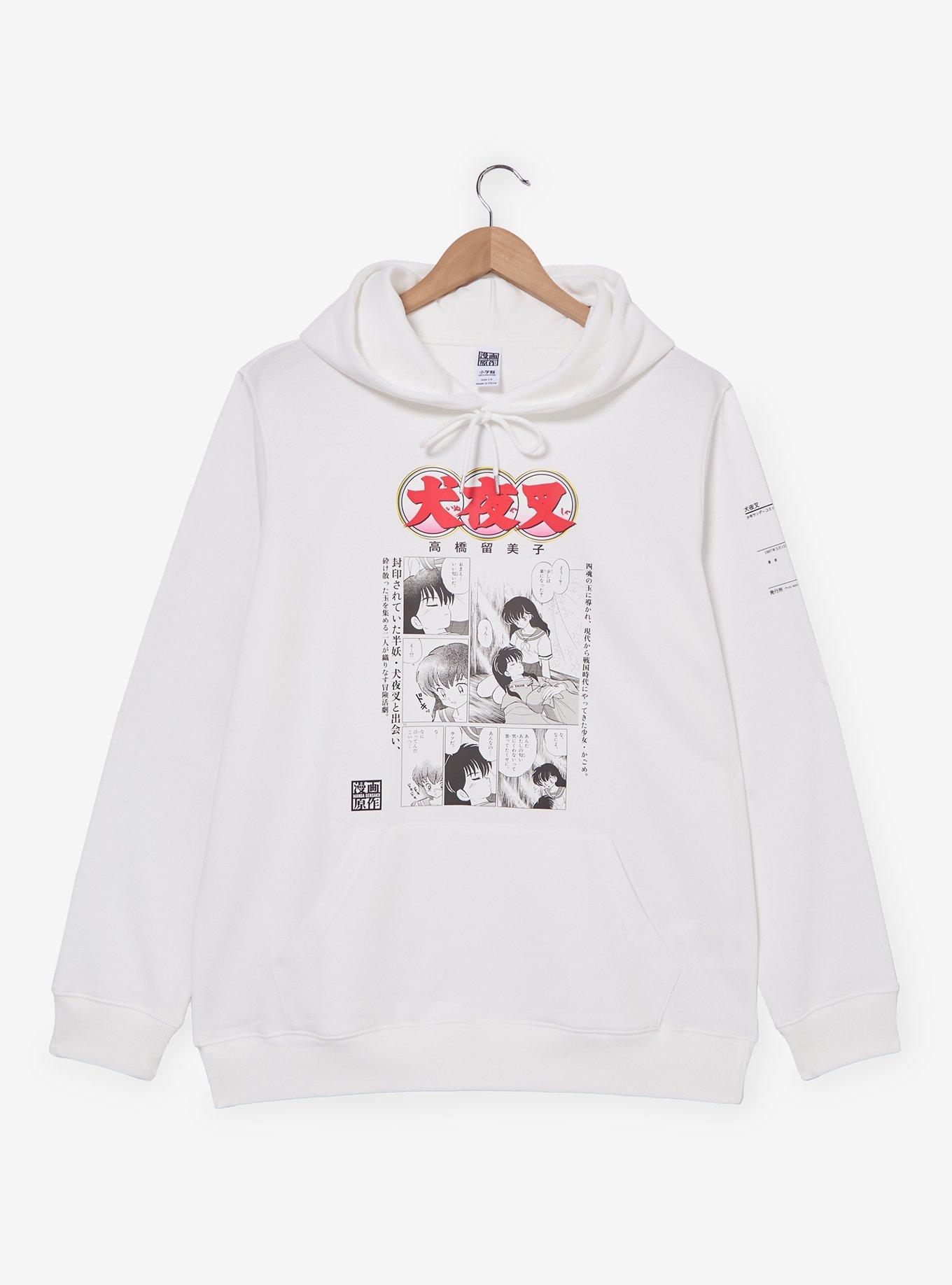 InuYasha Manga Panel Hoodie - BoxLunch Exclusive, , hi-res