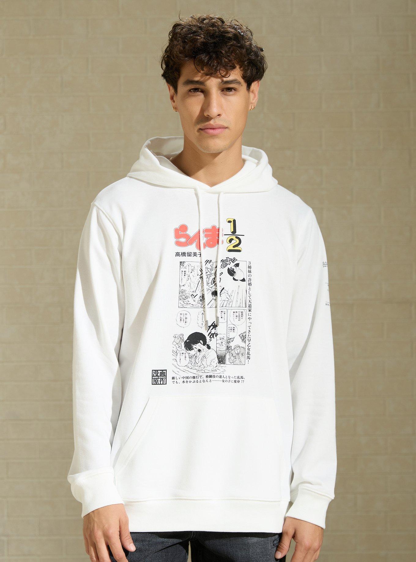 Ranma 1/2 Manga Panels Illustrated Hoodie — BoxLunch Exclusive