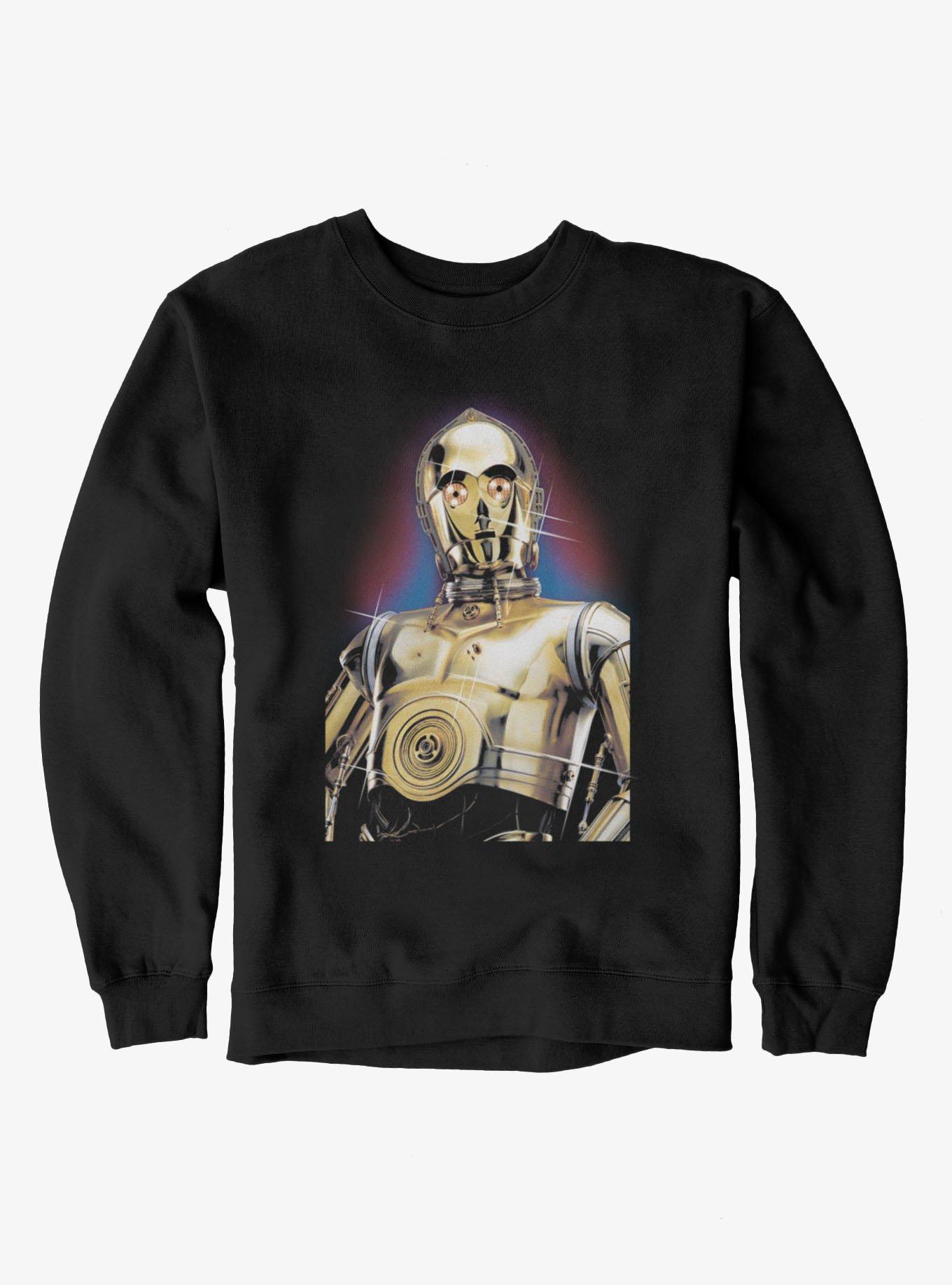 Star Wars C-3PO Portrait Sweatshirt Box Lunch Exclusive, , hi-res