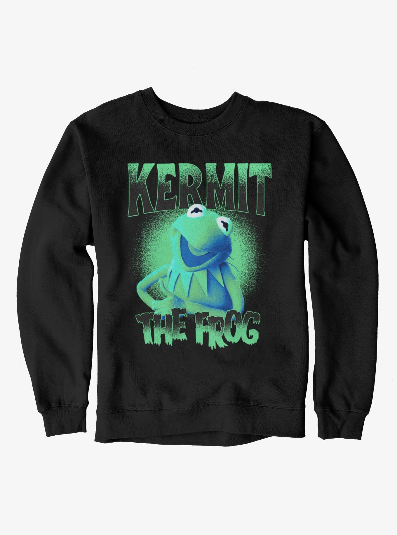 Disney The Muppets Kermit The Frog Street Gradient Sweatshirt Box Lunch Exclusive, , hi-res