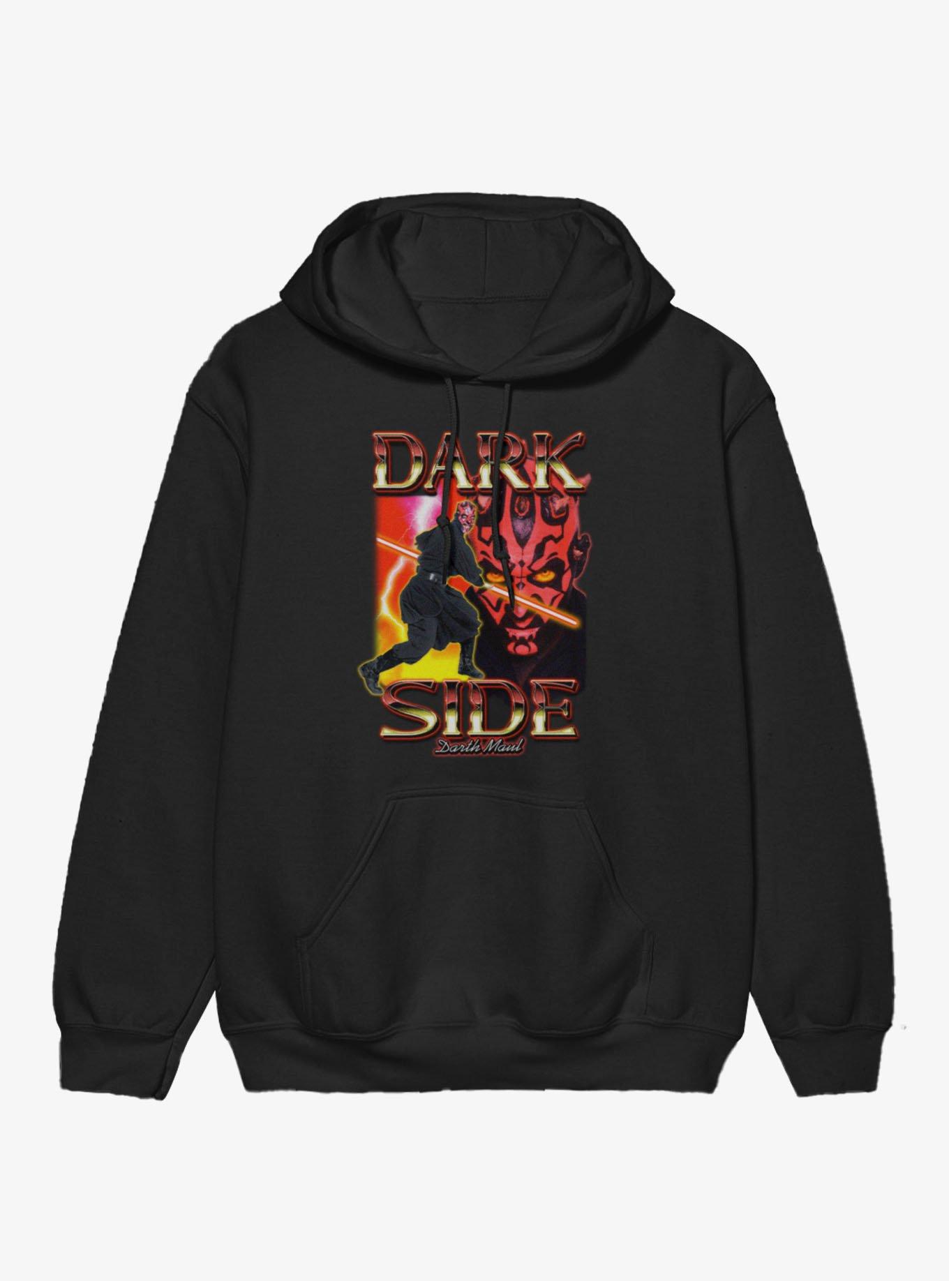 Star Wars Dark Side Darth Maul Hoodie Box Lunch Exclusive, , hi-res