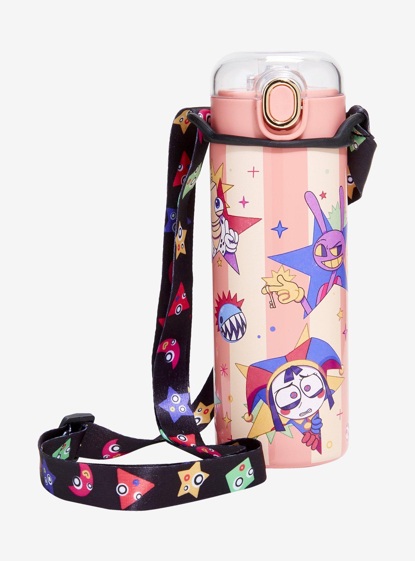 The Amazing Digital Circus Water Bottle With Lanyard, , hi-res