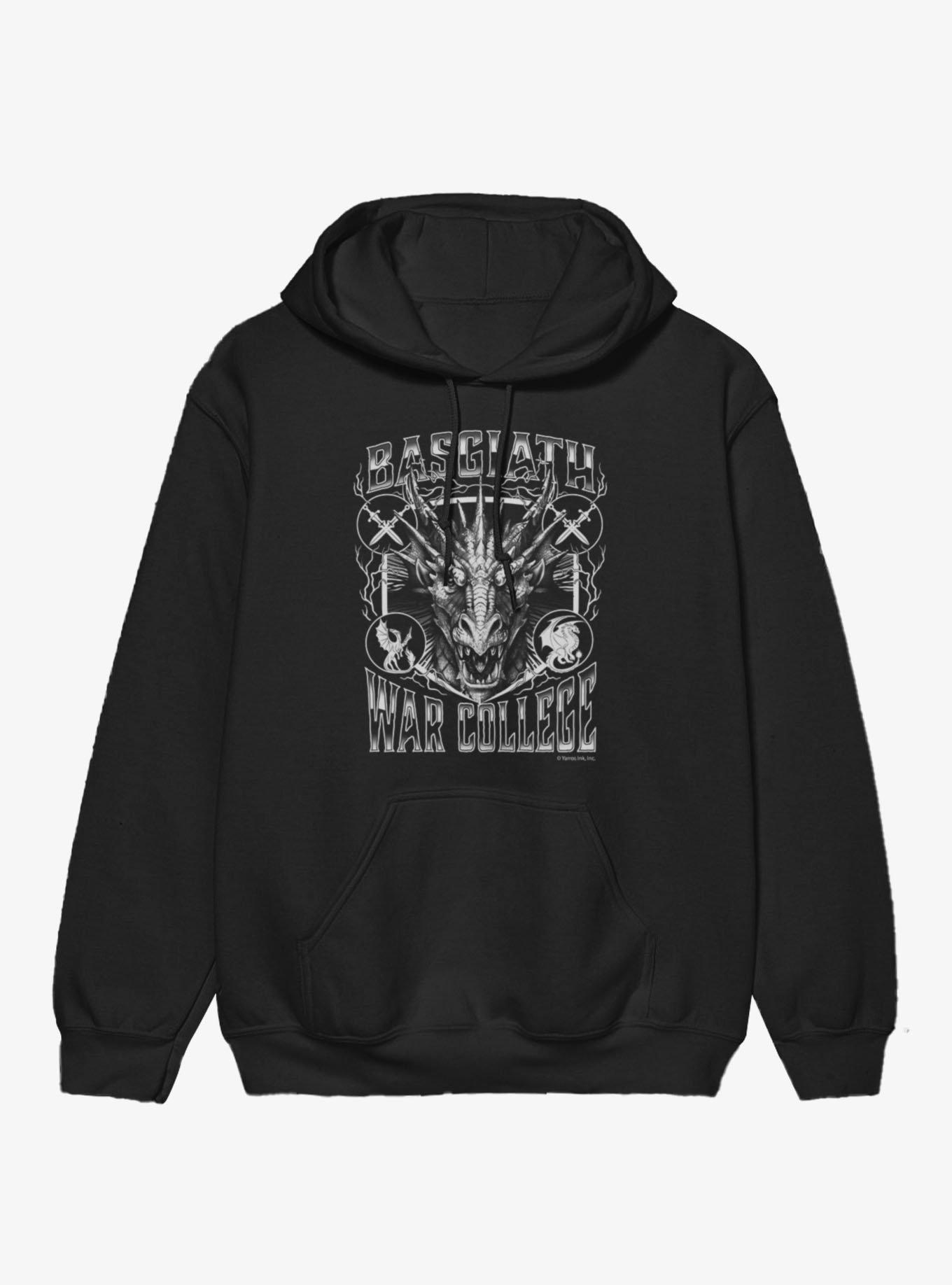 Fourth Wing Dragon Head Basgiath War College Hoodie Box Lunch Exclusive, , hi-res