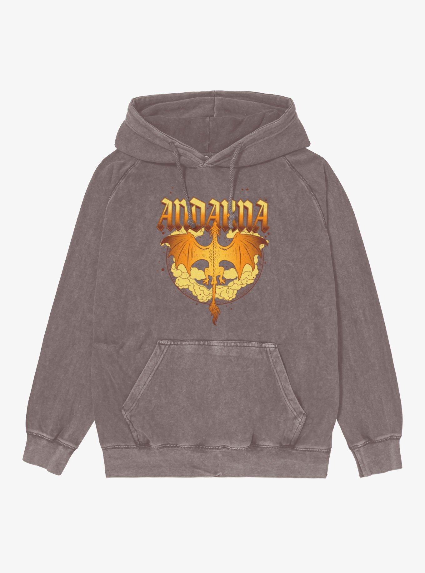 Fourth Wing Andarna Flight Mineral Wash Hoodie Box Lunch Exclusive, , hi-res