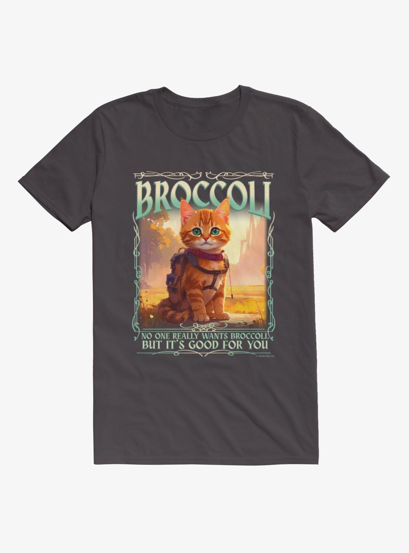 Fourth Wing Broccoli Portrait T-Shirt Box Lunch Exclusive, , hi-res