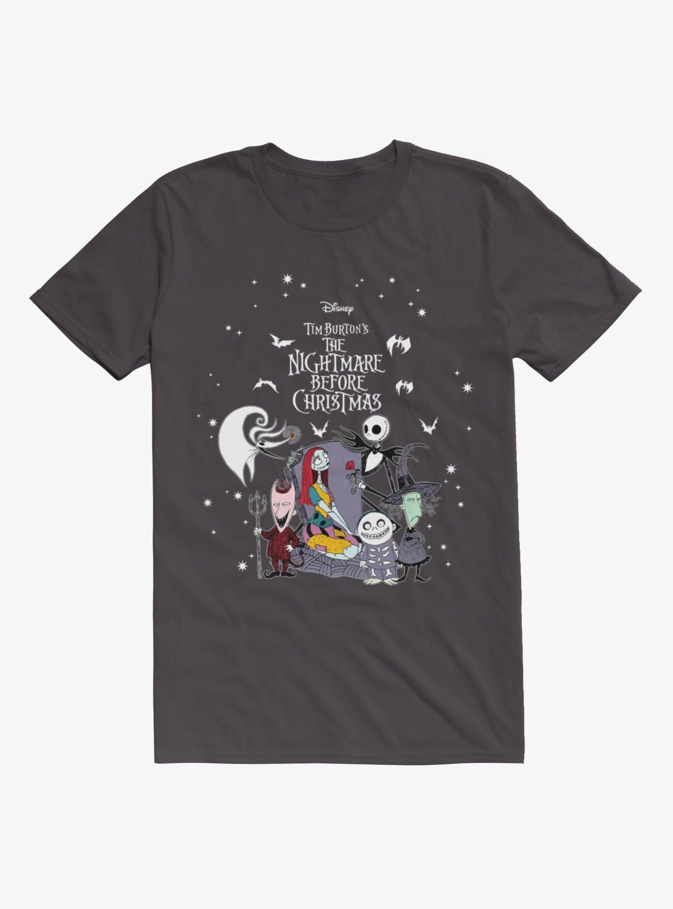 Disney The Nightmare Before Christmas Stars T-Shirt Box Lunch Exclusive, , hi-res