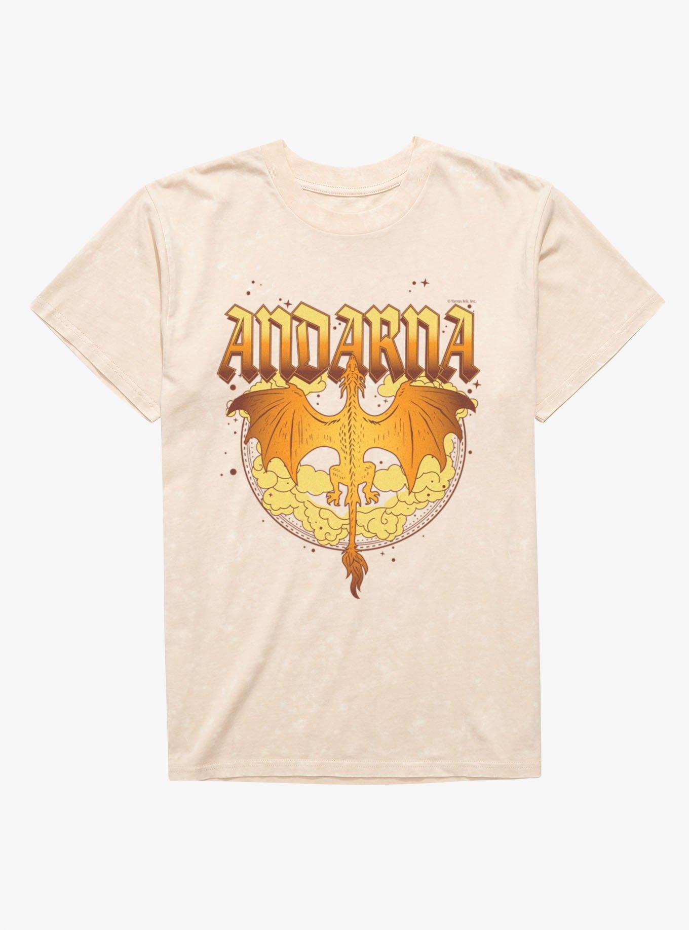Fourth Wing Andarna Flight Mineral Wash T-Shirt Box Lunch Exclusive, , hi-res