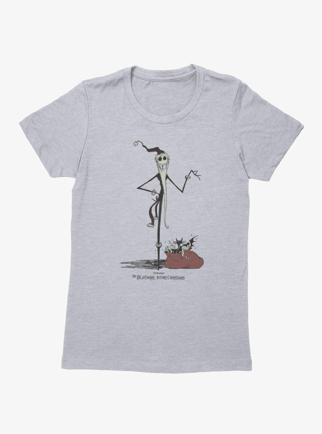 Disney The Nightmare Before Christmas Santa Womens T-Shirt Box Lunch Exclusive, , hi-res