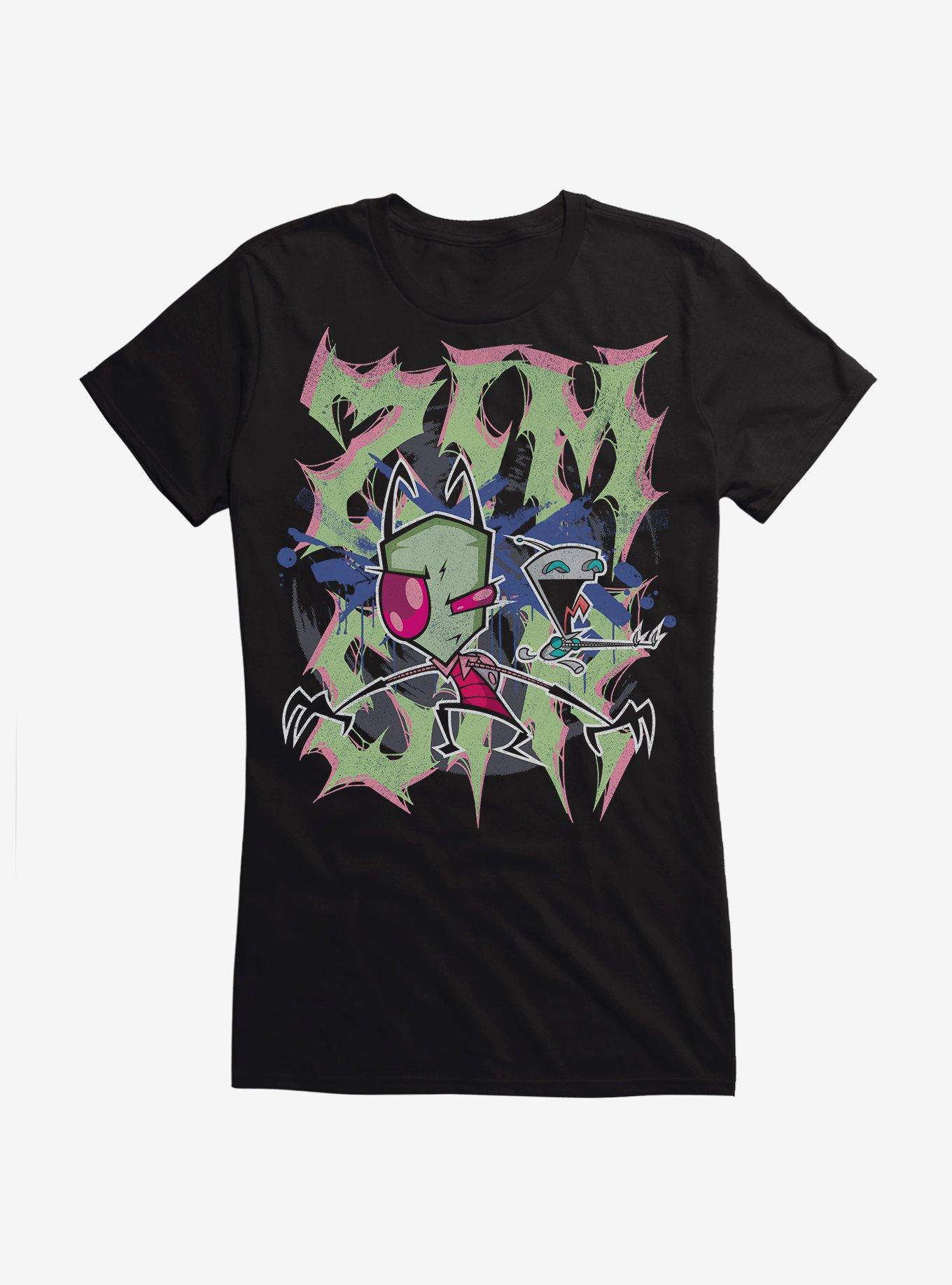 Invader Zim Zim and GIR Girls T-Shirt, , hi-res