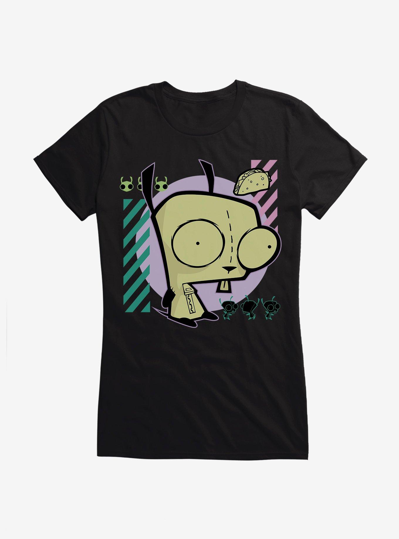 Invader Zim GIR Taco Time Girls T-Shirt, , hi-res