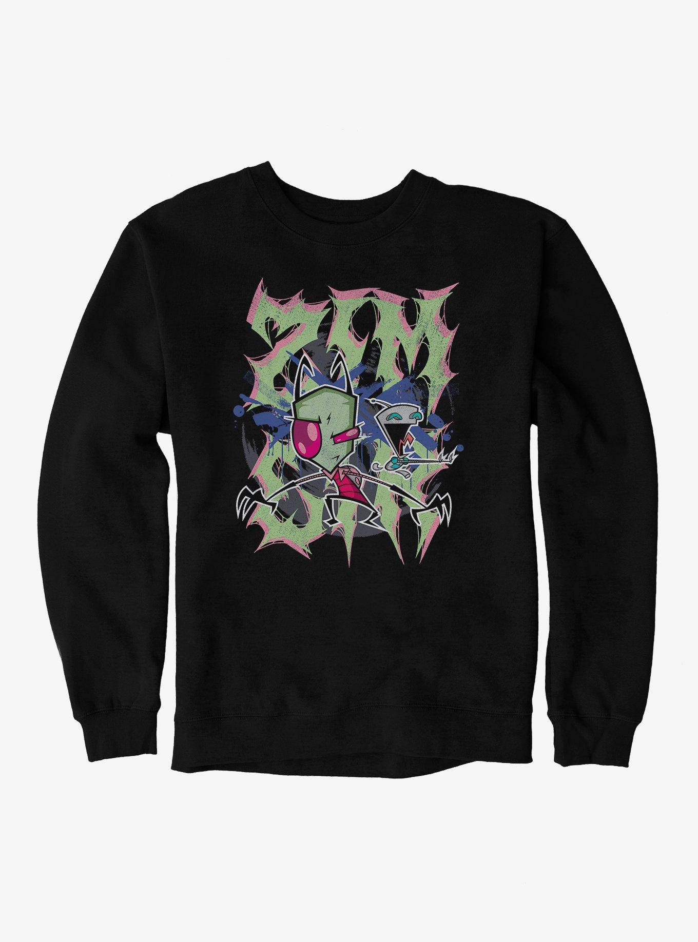 Invader Zim Zim and GIR Sweatshirt, , hi-res