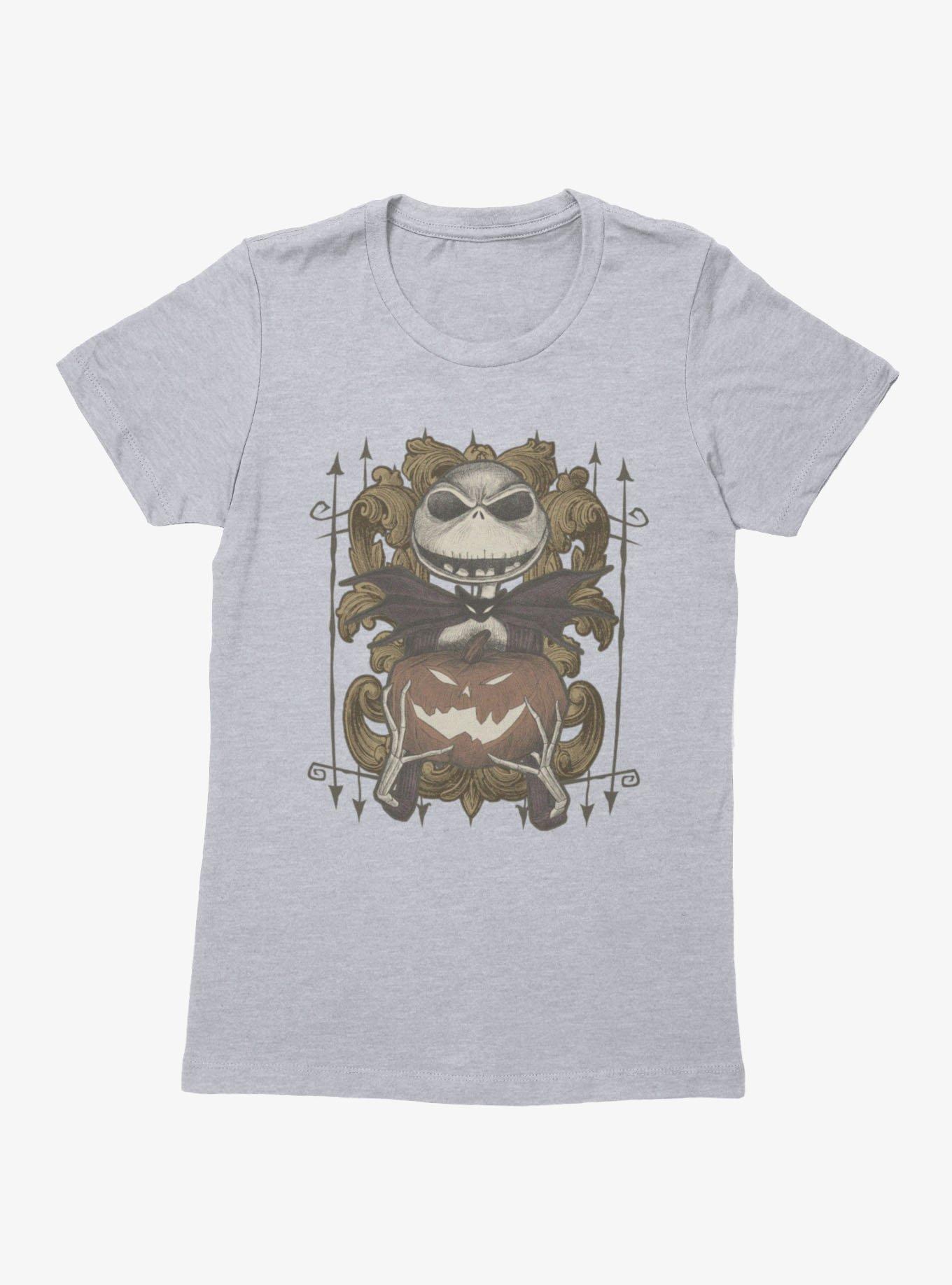 Disney The Nightmare Before Christmas Jack Pumpkin Flourish Womens T-Shirt Box Lunch Exclusive, , hi-res