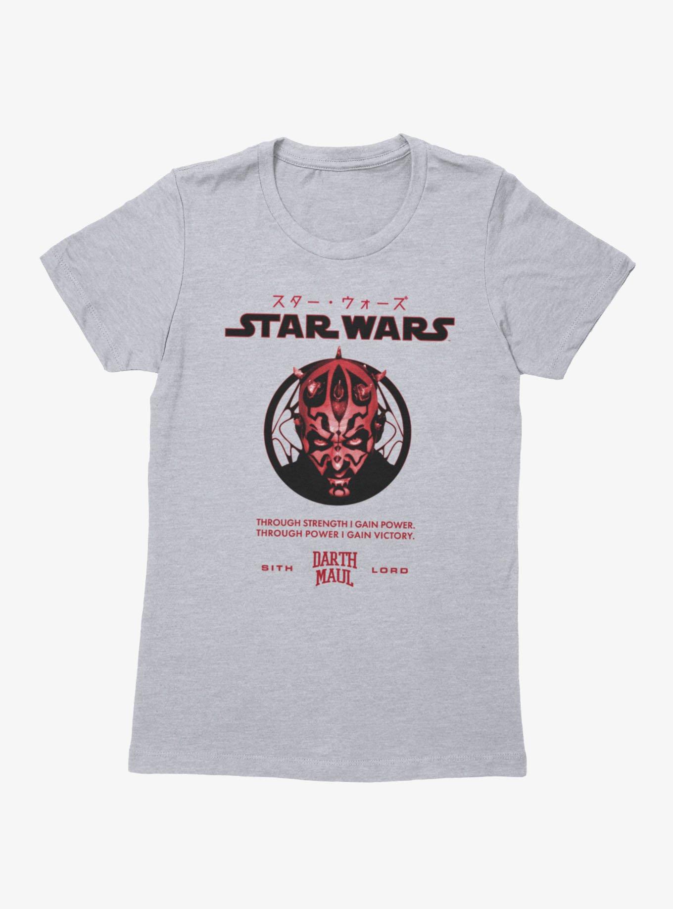 Star Wars Darth Maul Power Womens T-Shirt Box Lunch Exclusive, , hi-res