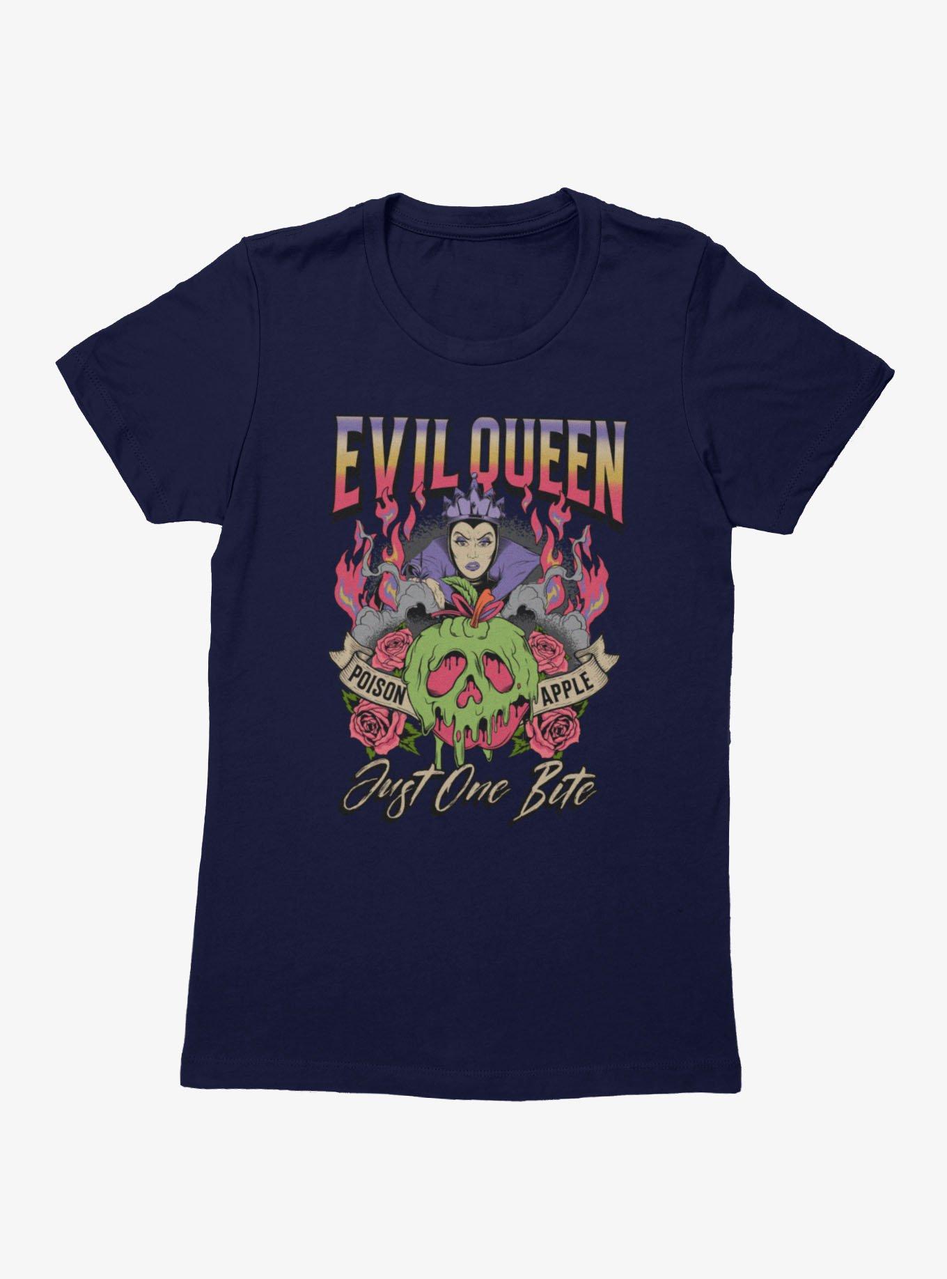Disney Villains Snow White Evil Queen Just One Bite Womens T-Shirt Box Lunch Exclusive, , hi-res
