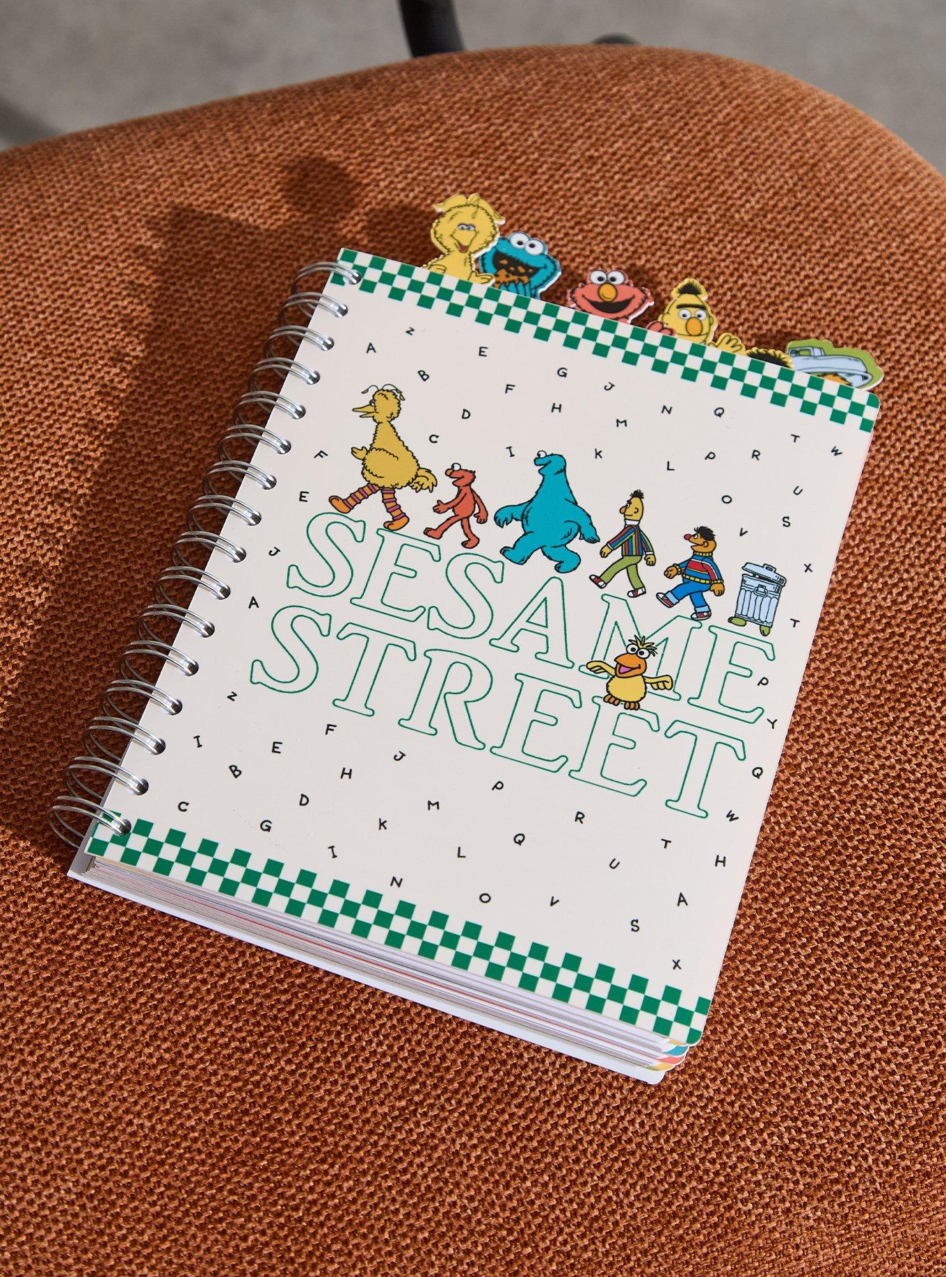 Sesame Street Character Tab Journal - BoxLunch Exclusive, , hi-res
