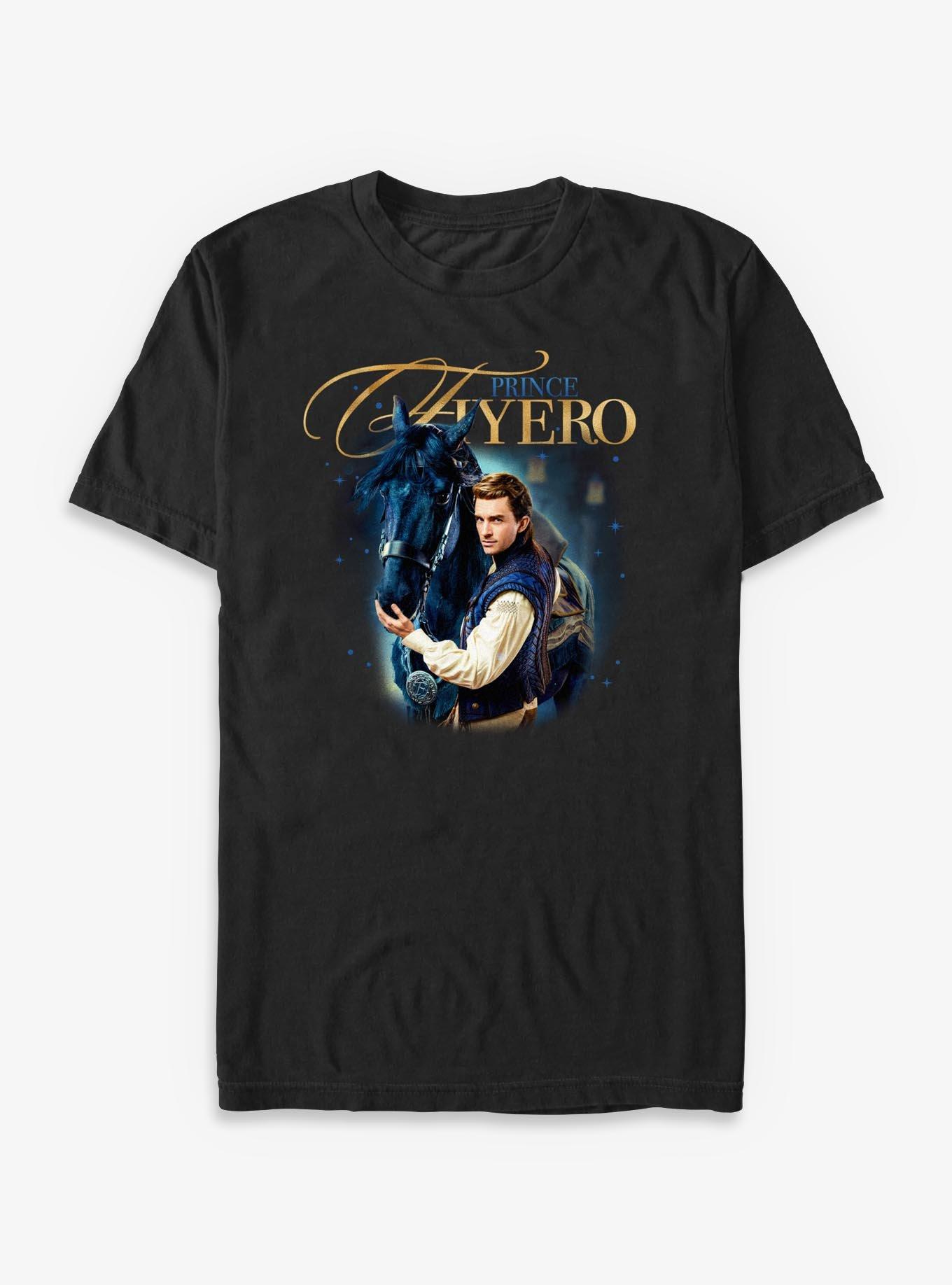 Wicked Prince Fiyero Horse Big & Tall T-Shirt, BLACK, hi-res