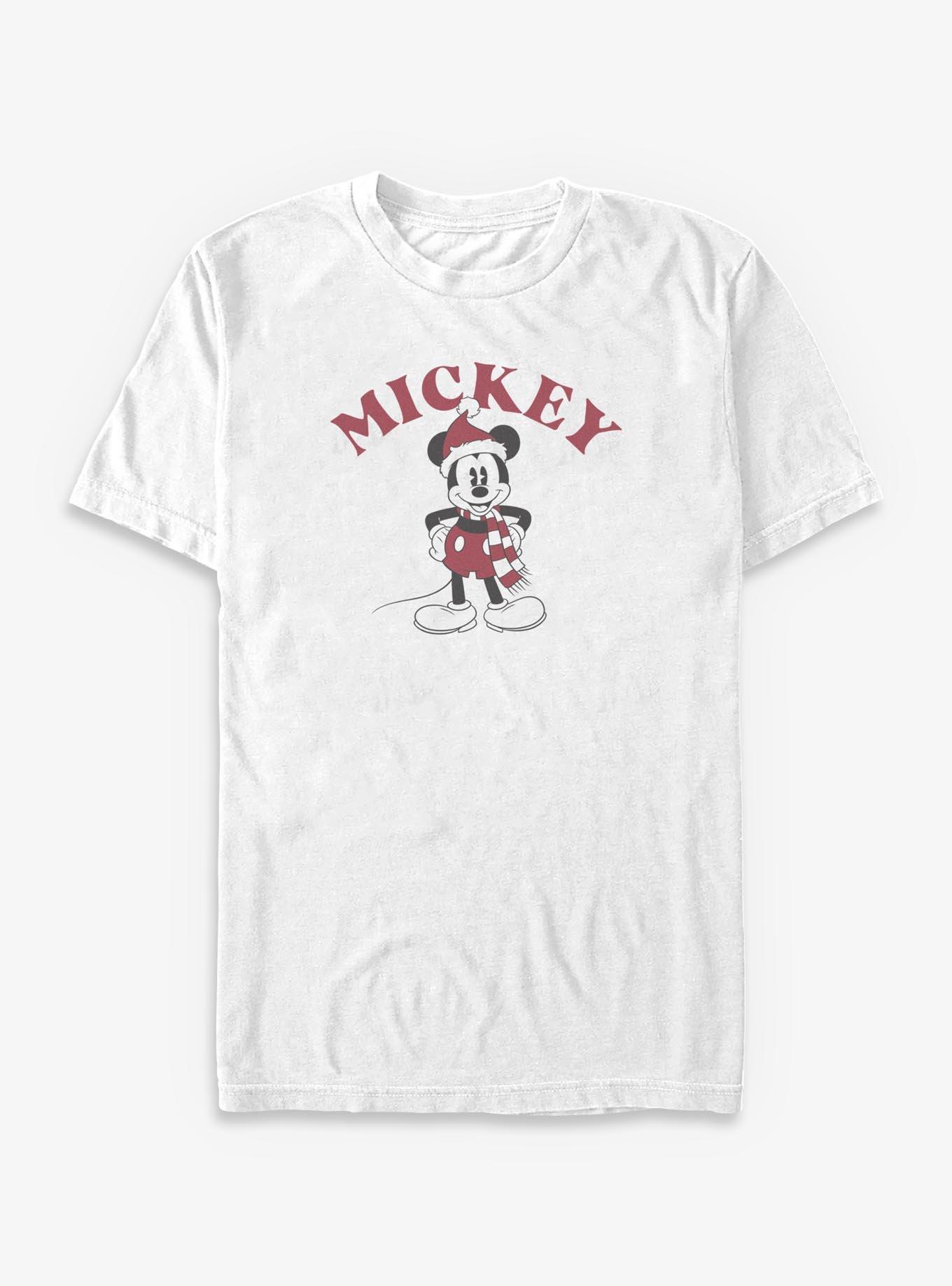 Disney Mickey Mouse Xmas Ready Mickey Big & Tall T-Shirt