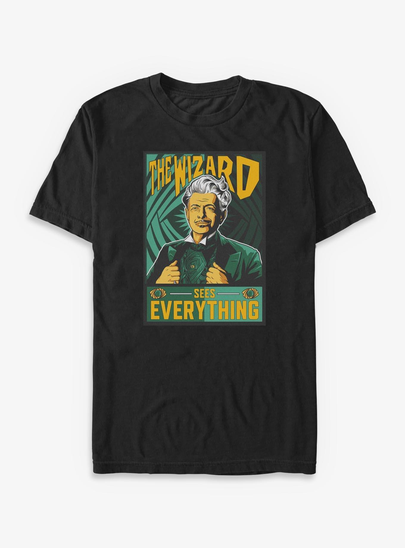Wicked: For Good The Wizard Sees Everything Big & Tall T-Shirt, , hi-res