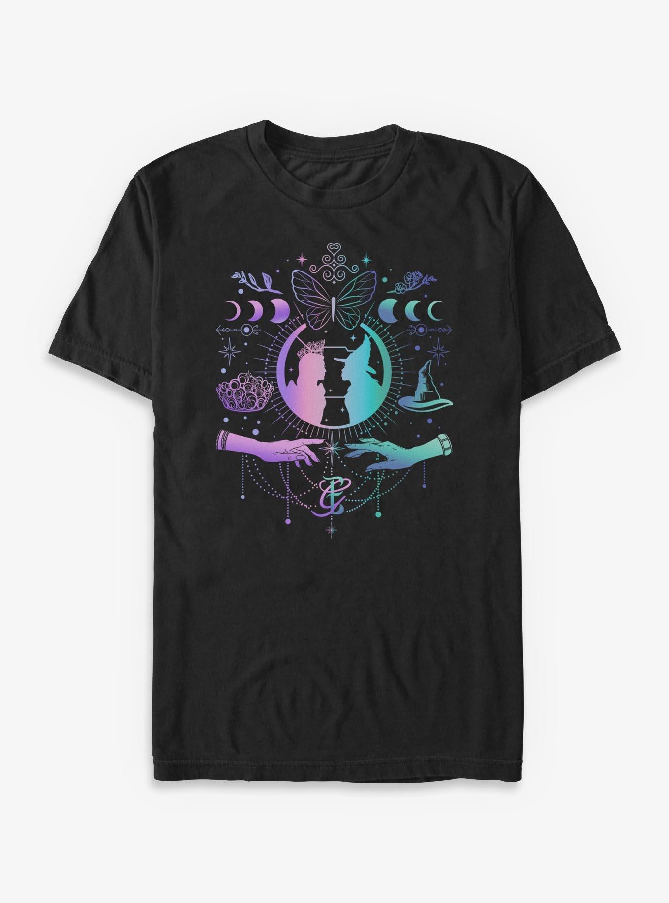 Wicked: For Good Glinda & Elphaba Moon & Stars Big & Tall T-Shirt