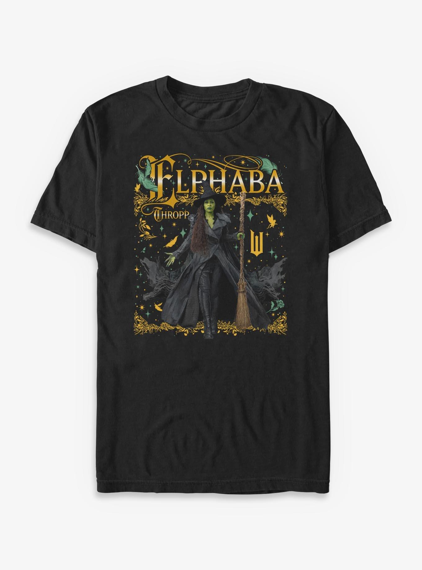Wicked: For Good Elphaba Thropp Portrait Big & Tall T-Shirt