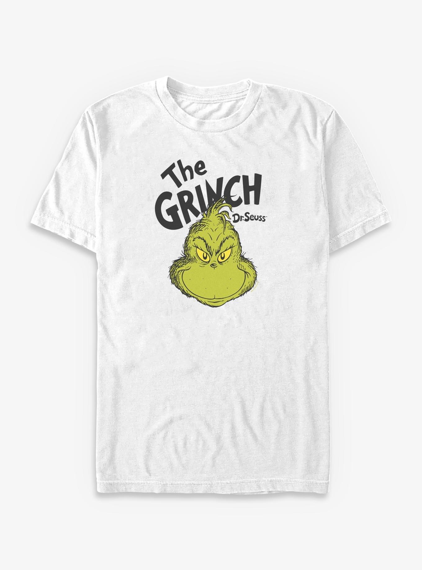 Dr. Seuss Grinch Face Big & Tall T-Shirt, , hi-res