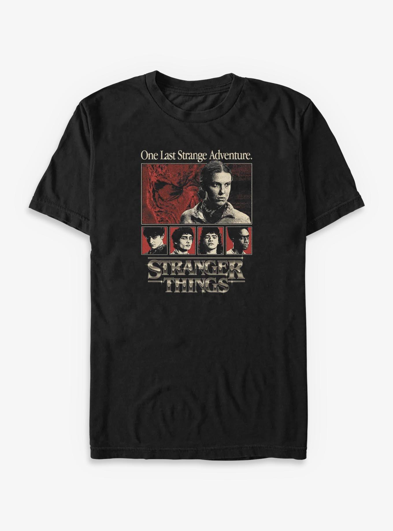 Stranger Things One Last Strange Adventure Big & Tall T-Shirt